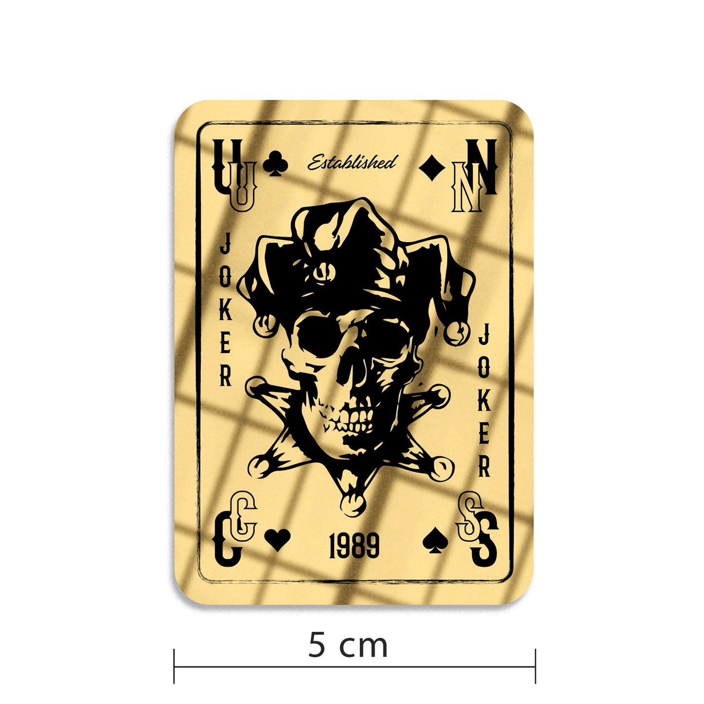 Nálepka JOKER GOLD GOLD