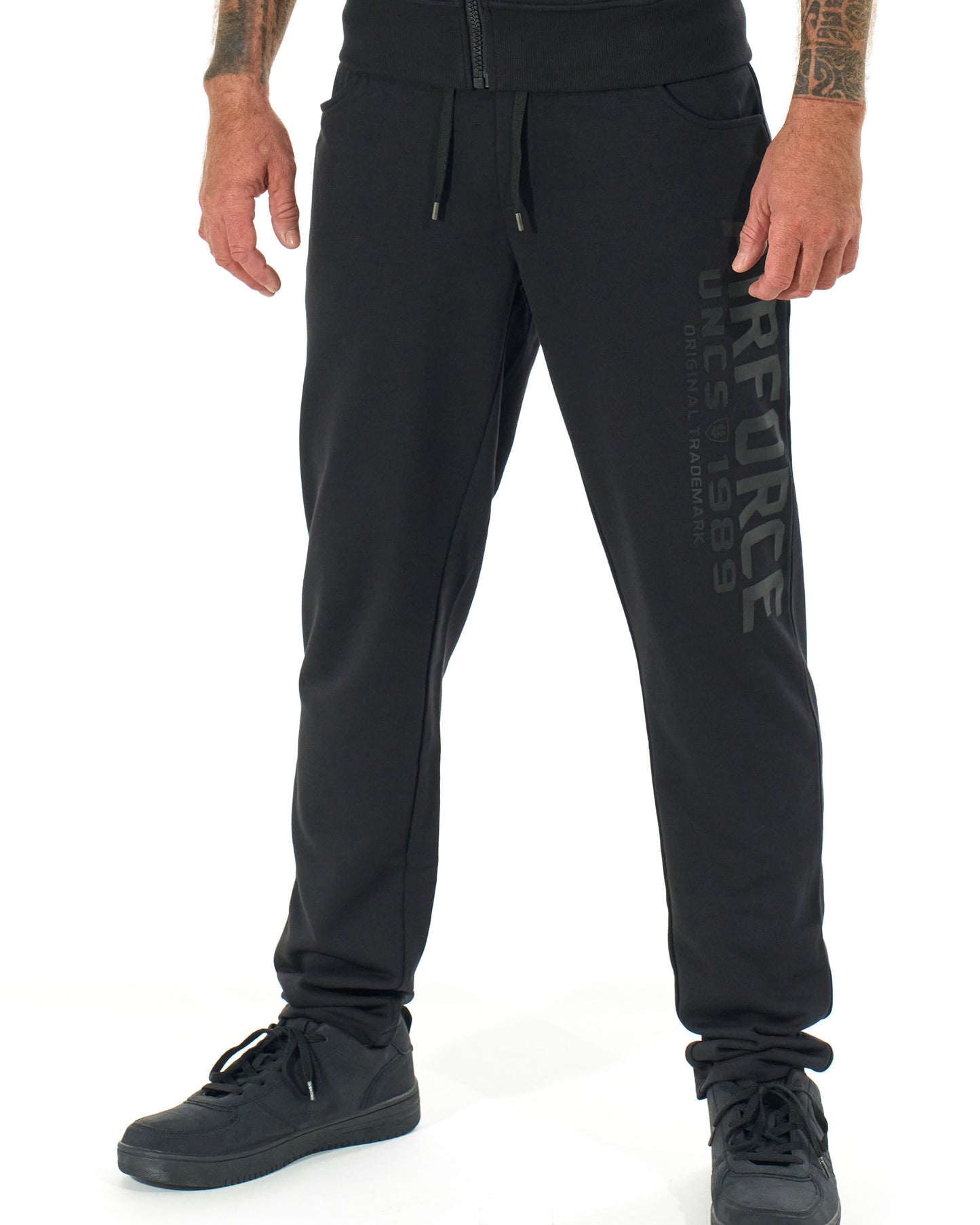 Pánske tepláky AIRFORCE IV BLACK