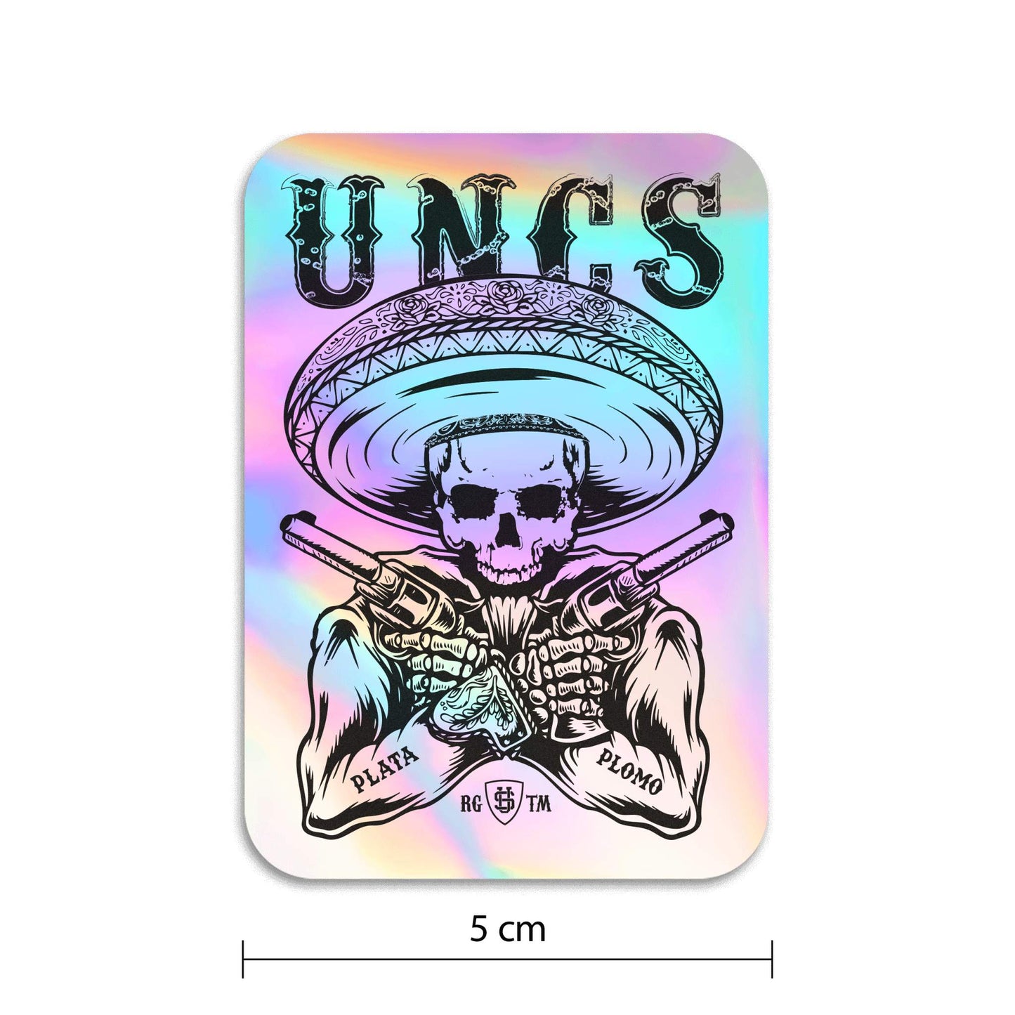 Nálepka PLATA O PLOMO II HOLOGRAPHIC