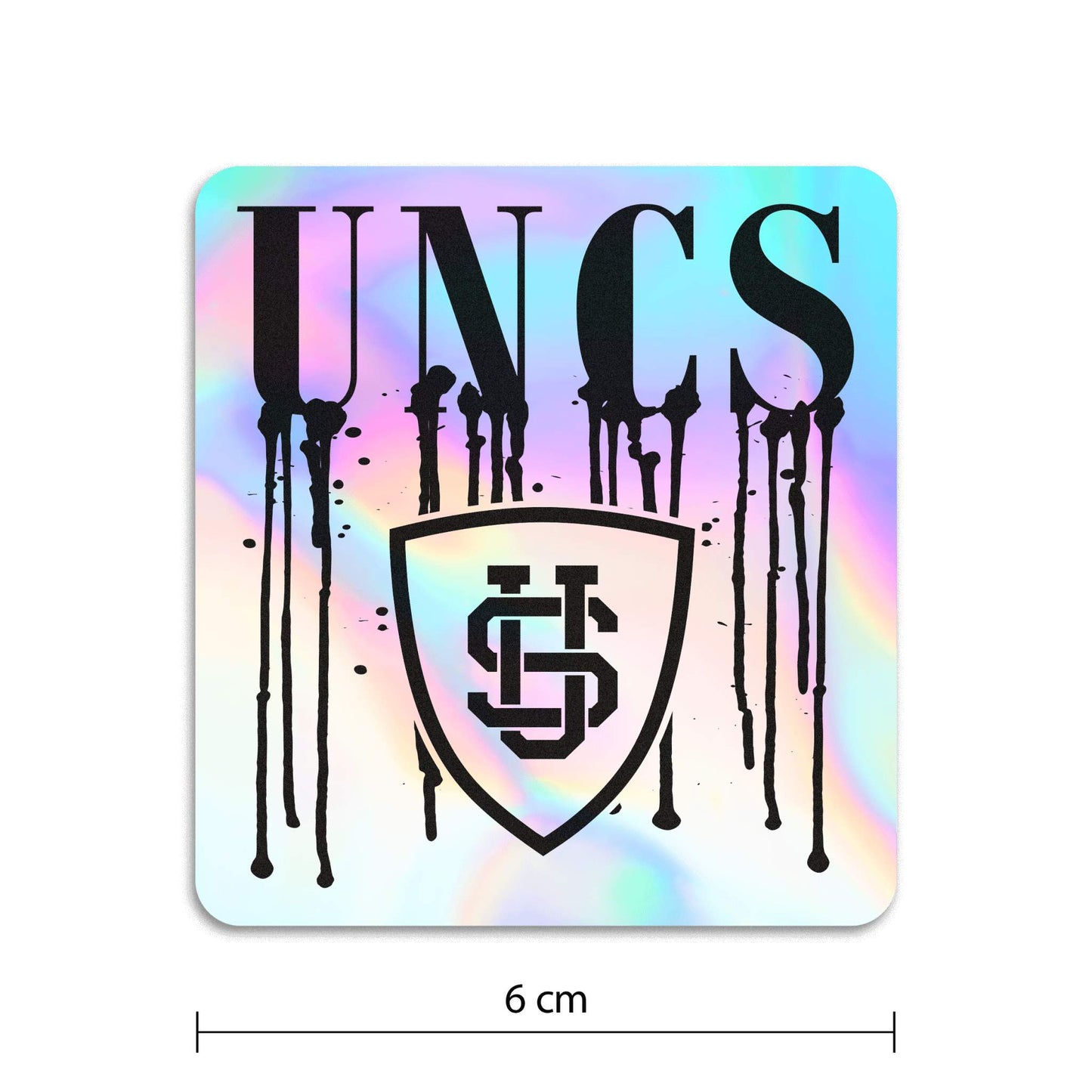 Nálepka SPLASH HOLOGRAPHIC