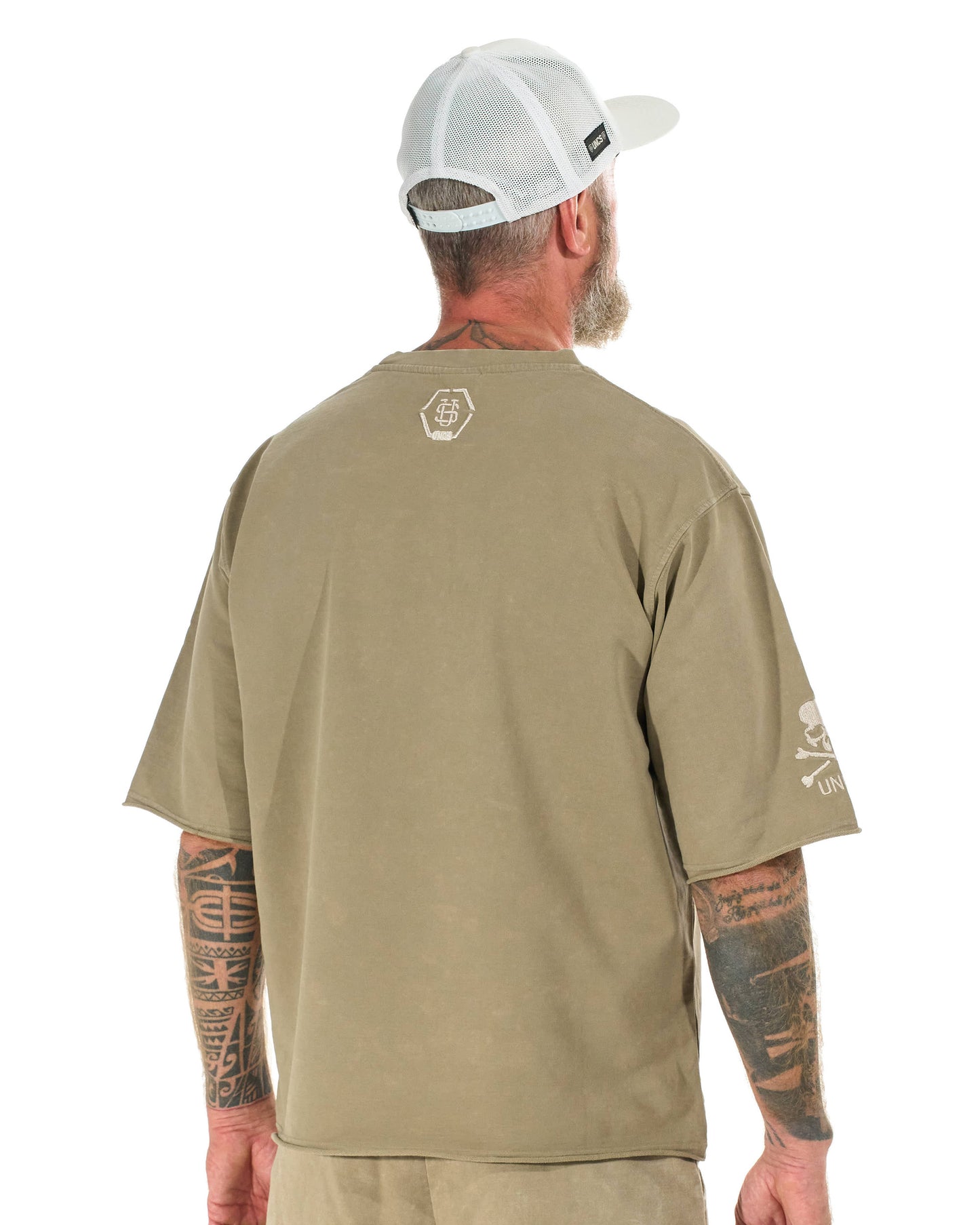 Pánske tričko RALPH (OVERSIZE) BEIGE