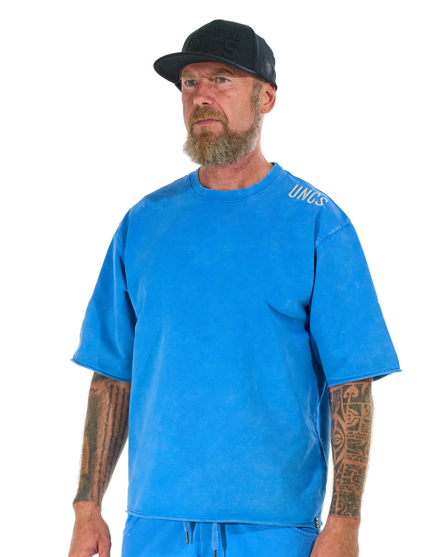 Pánske tričko RALPH (OVERSIZE) BLUE
