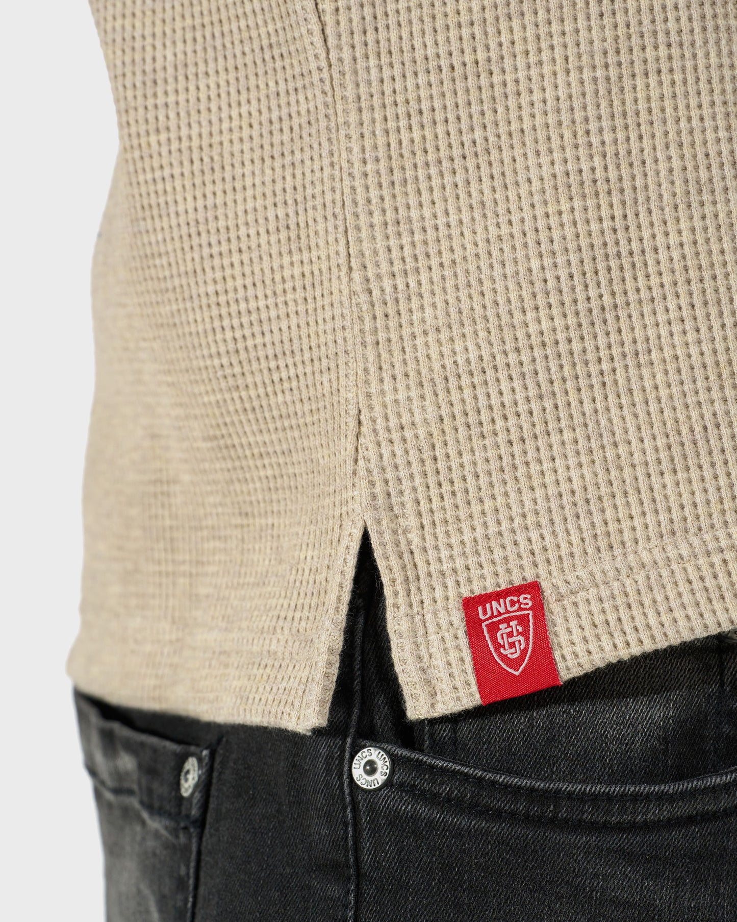 Pánske tričko MARLOW IV LS BEIGE