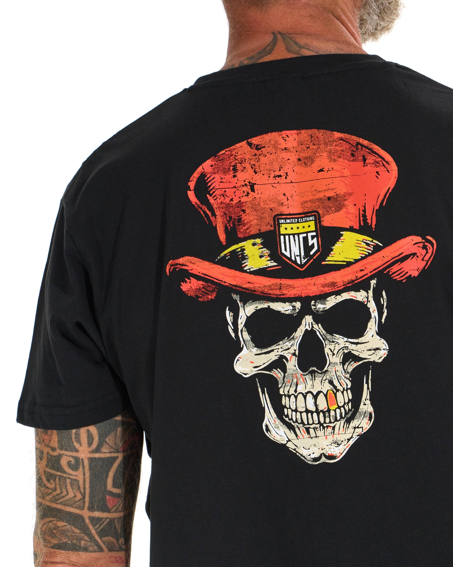 Pánske tričko SKULL II BLACK
