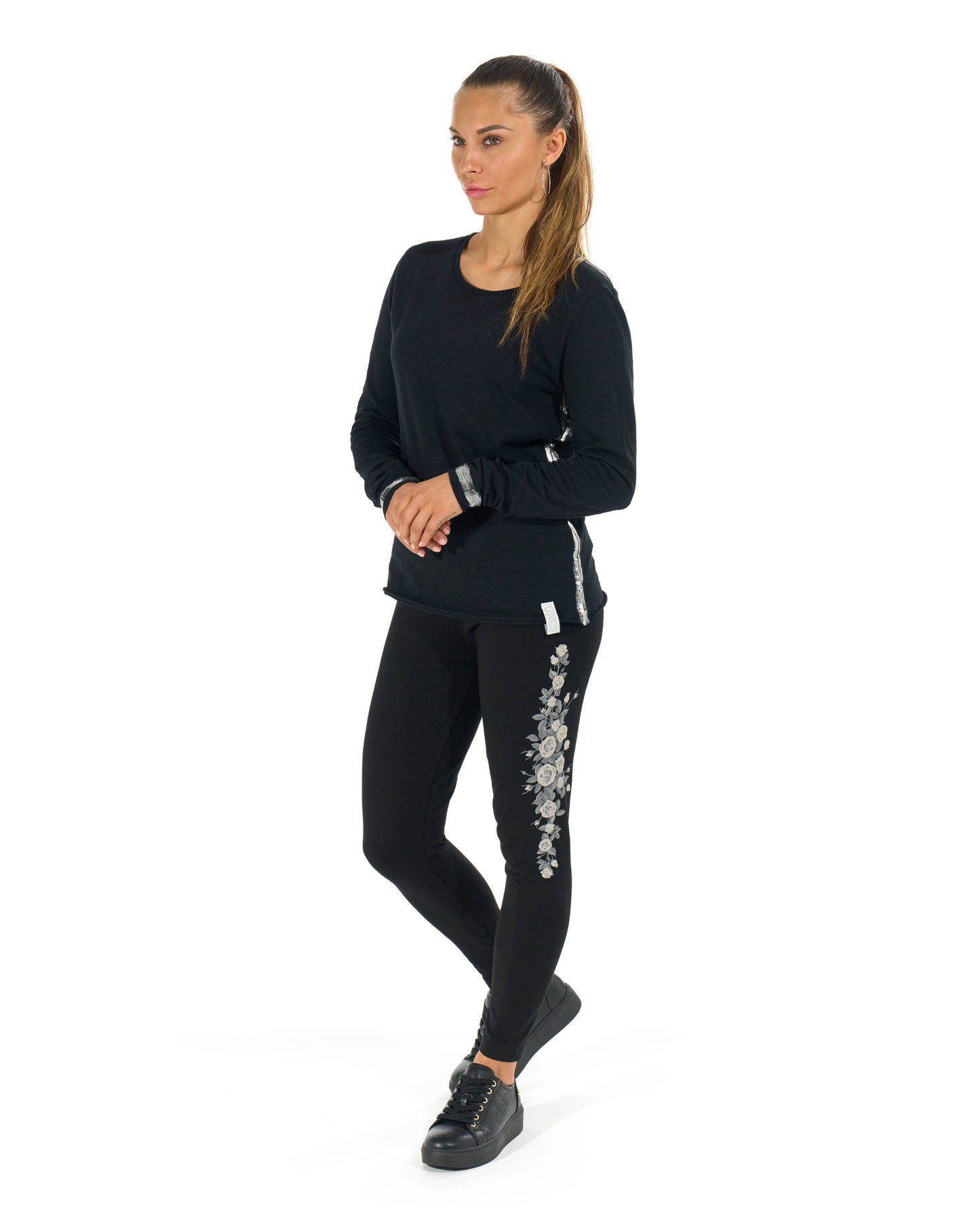 Dámske tričko SILVER SHOCK BLACK