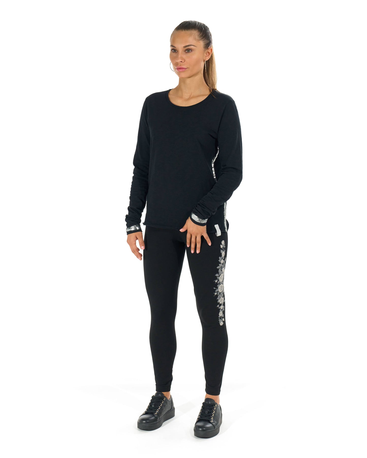 Dámske tričko SILVER SHOCK BLACK