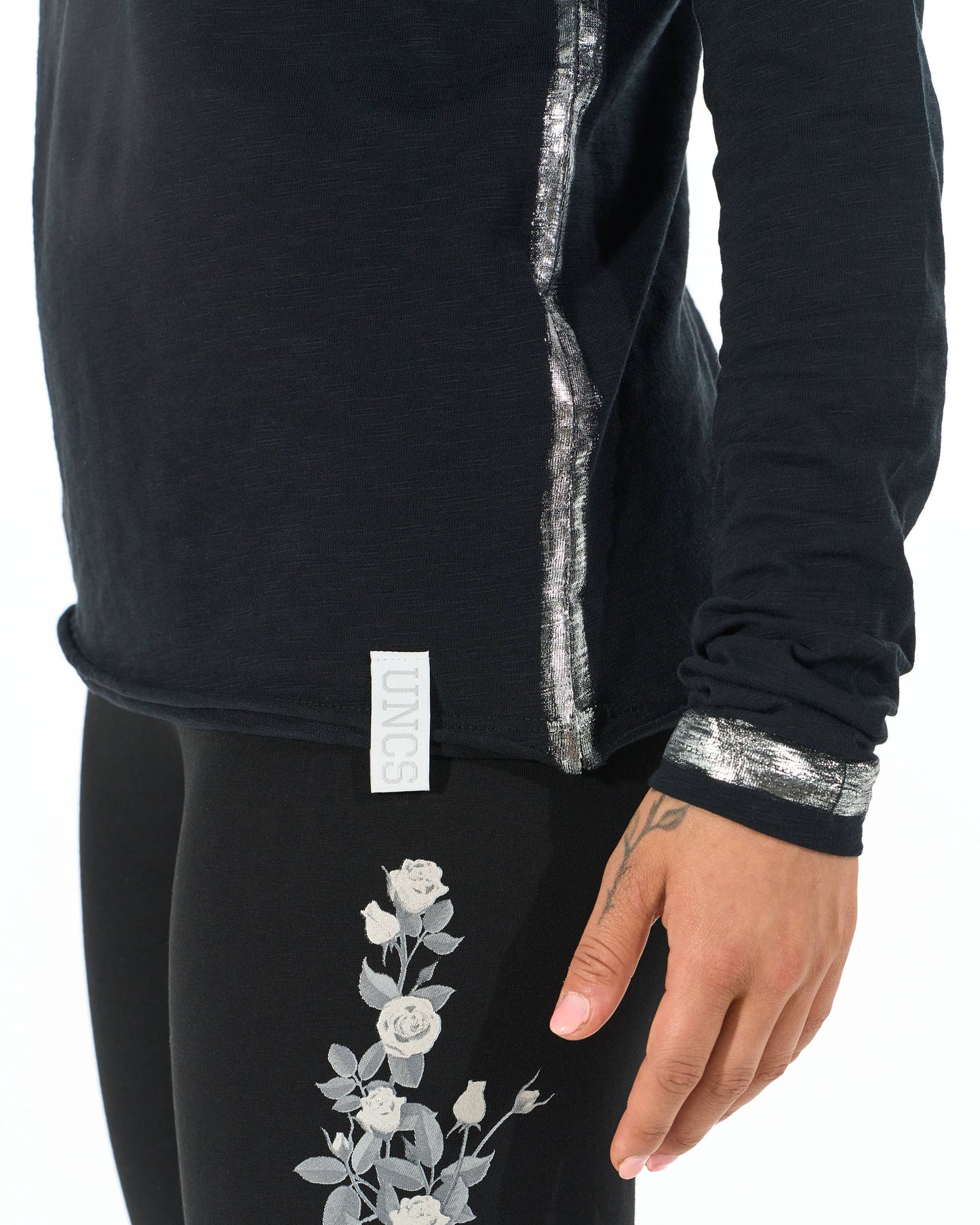 Dámske tričko SILVER SHOCK BLACK