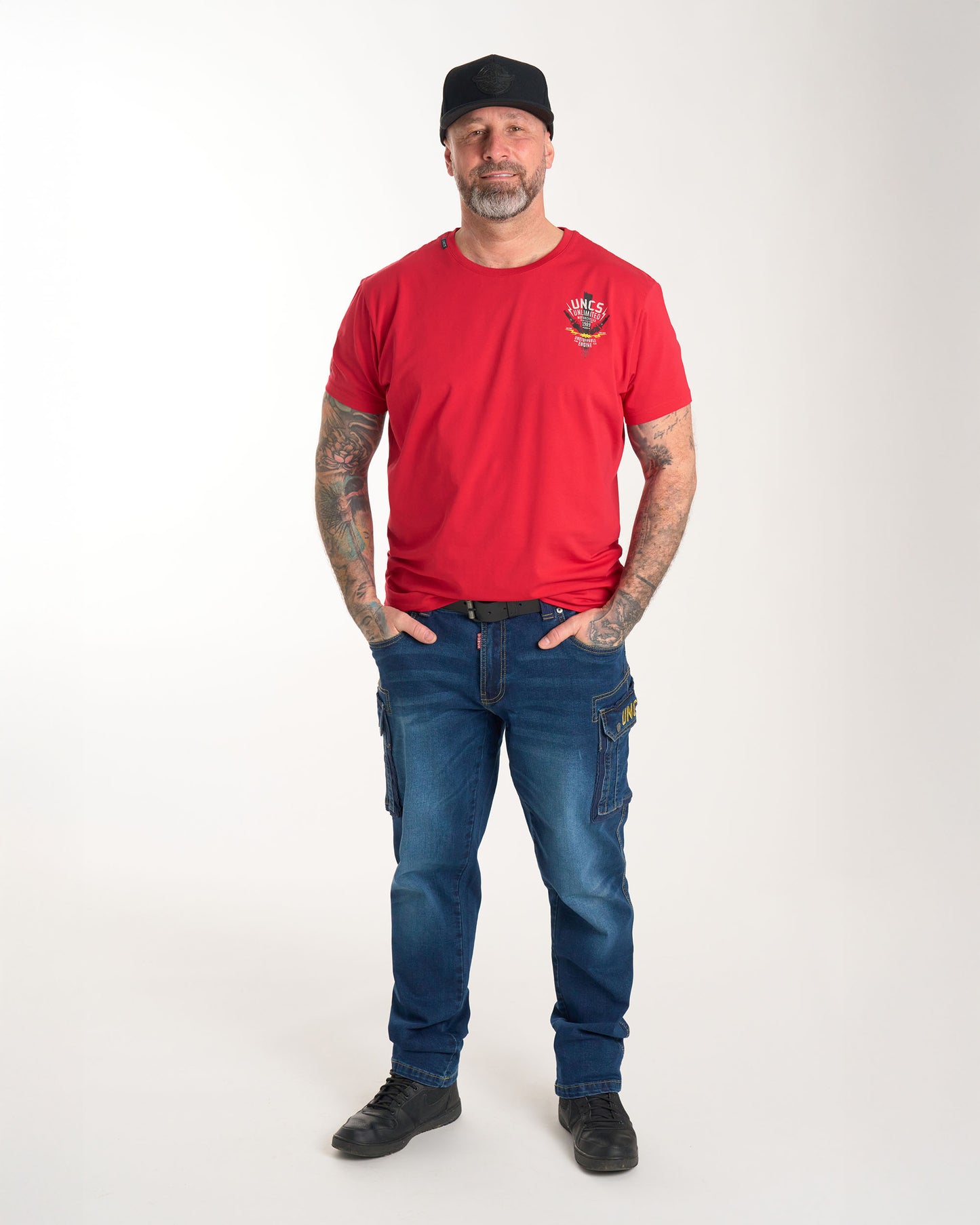 Pánske tričko ENGINE RED