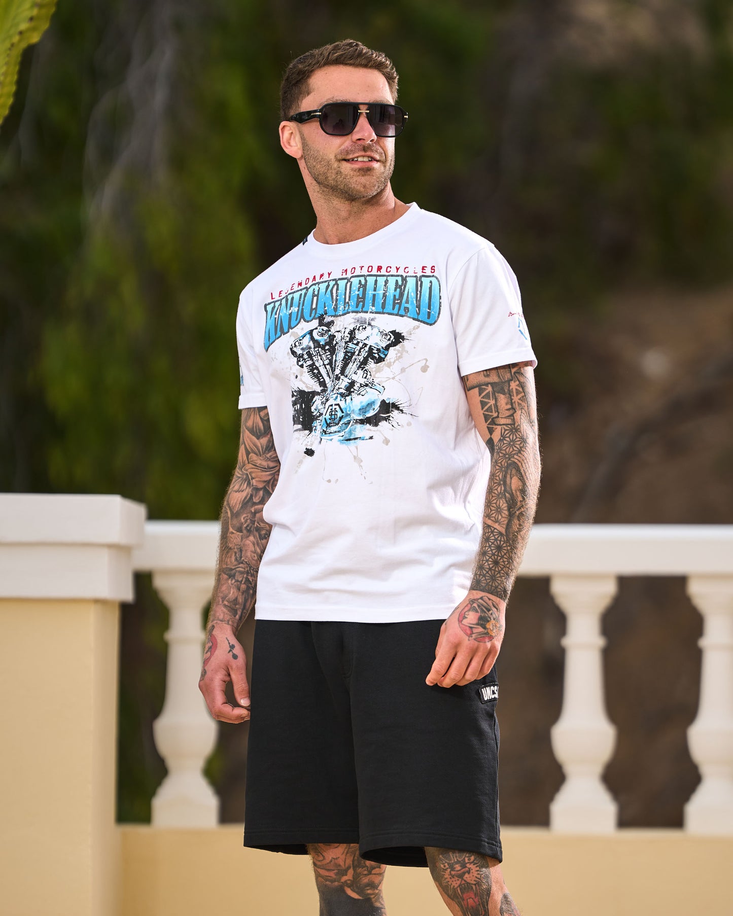 Pánske tričko KNUCKLEHEAD III WHITE