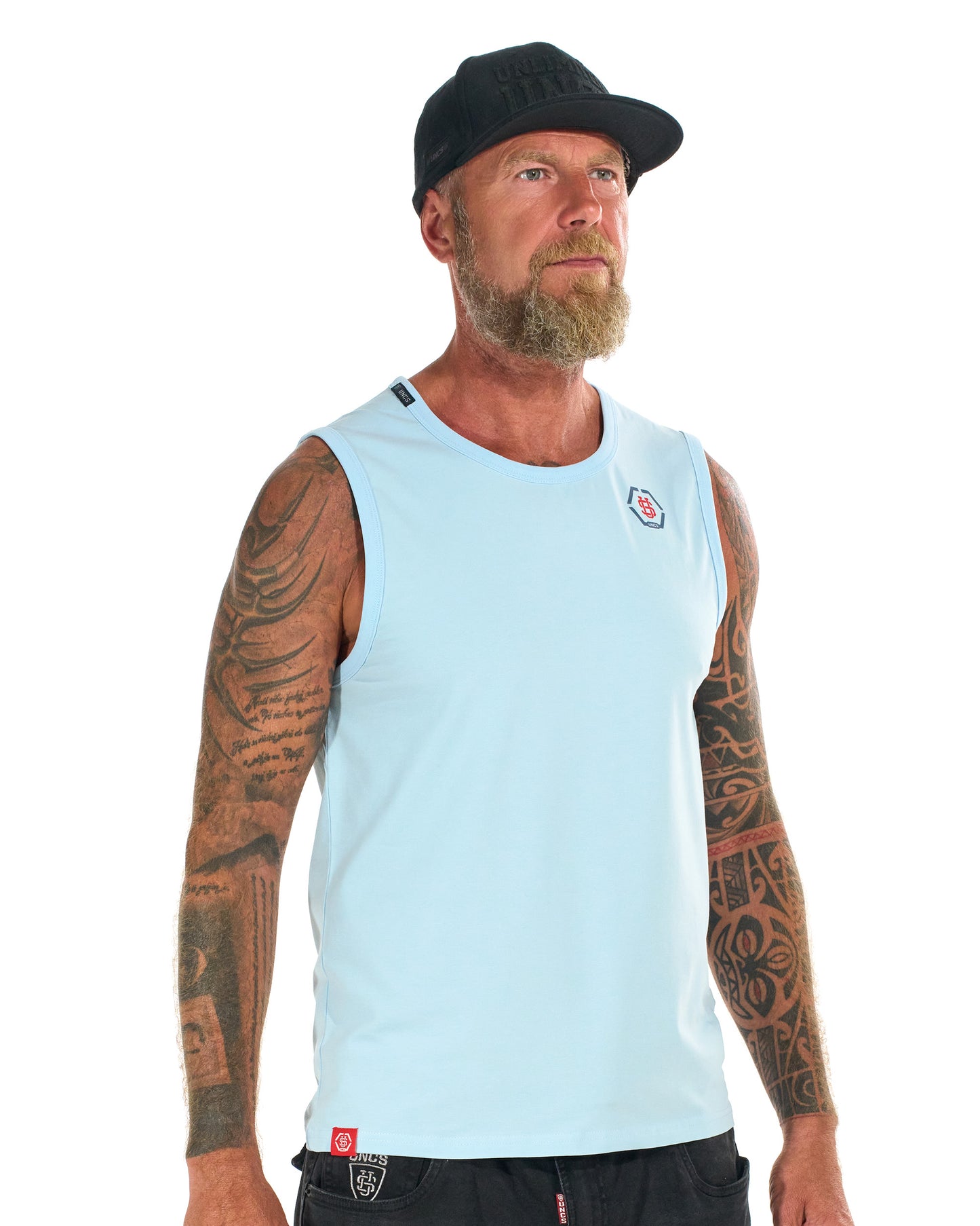 Pánsky top HEXAGON BLUE