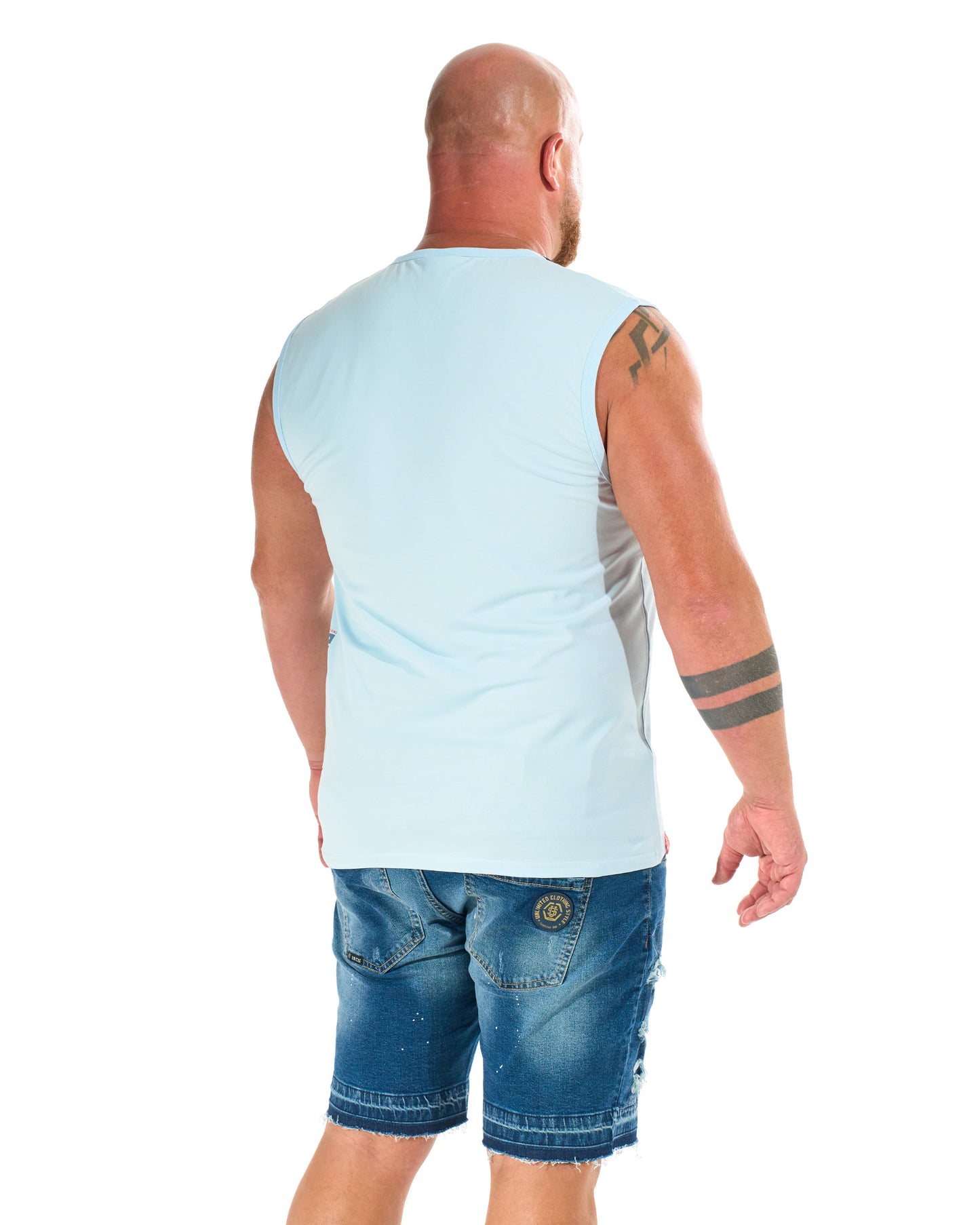 Pánsky top HEXAGON BLUE