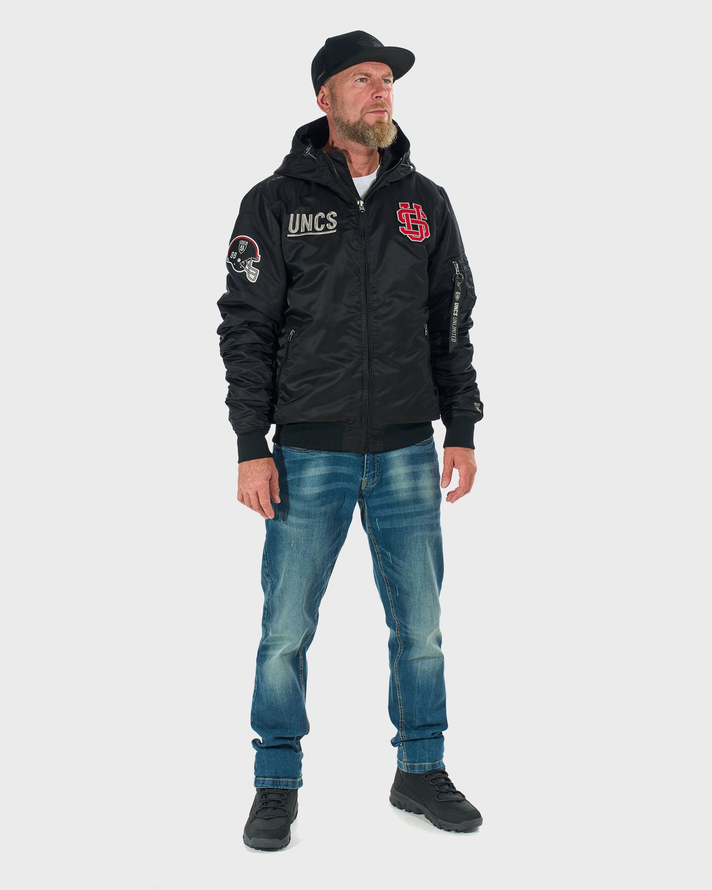 Pánska bunda HELMET BLACK