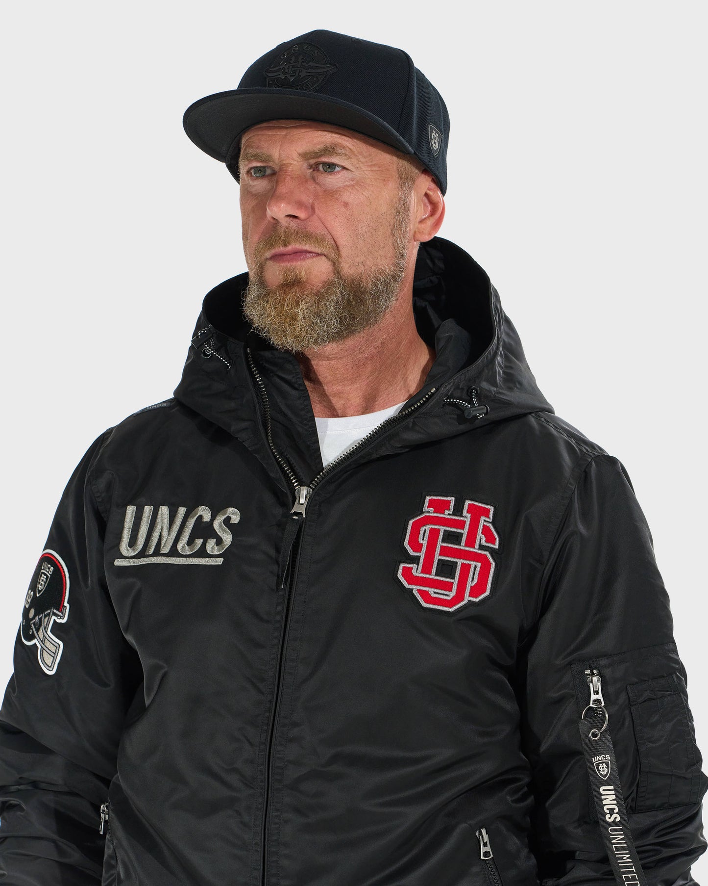Pánska bunda HELMET BLACK