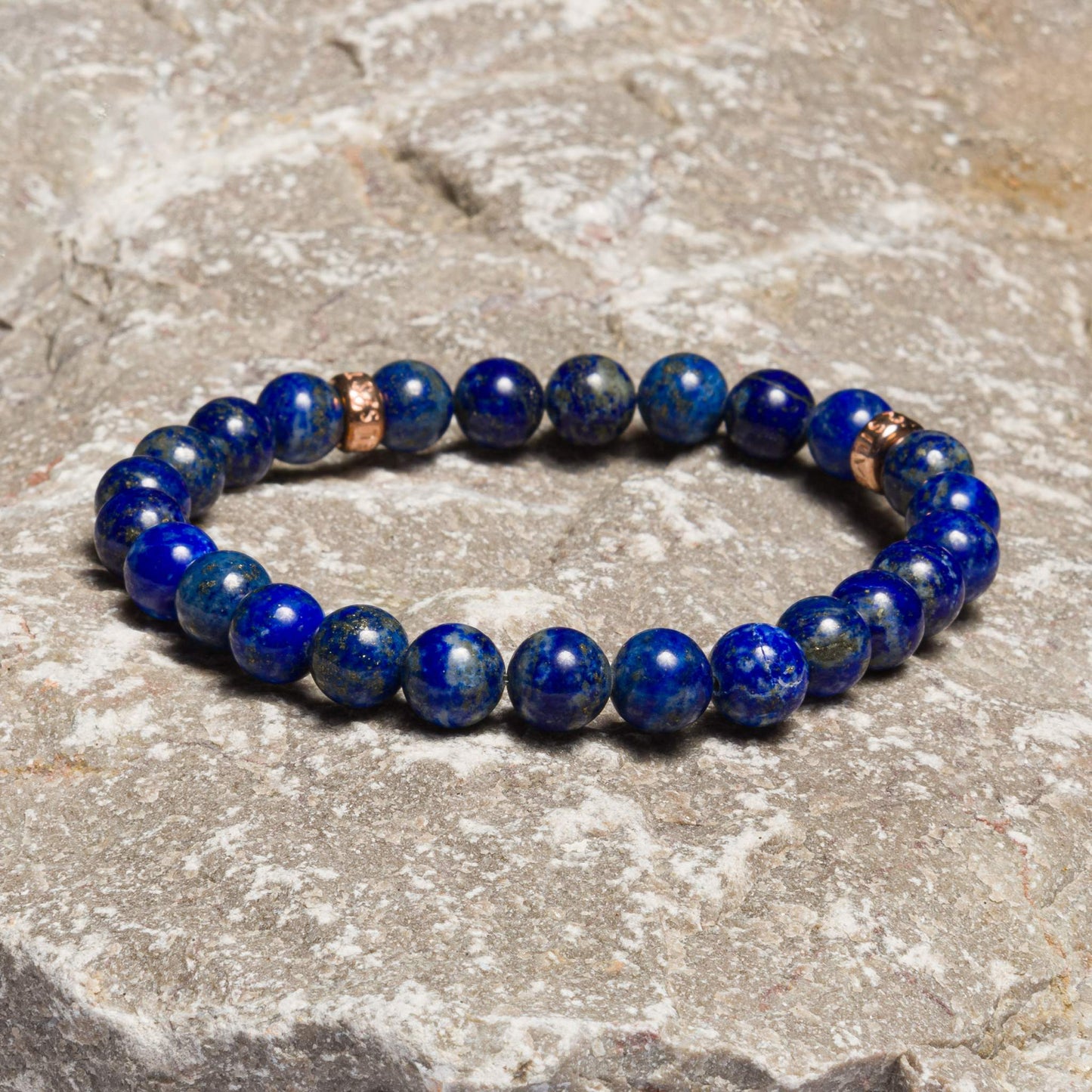 Pánsky náramok Lapis Lazuli 8 mm