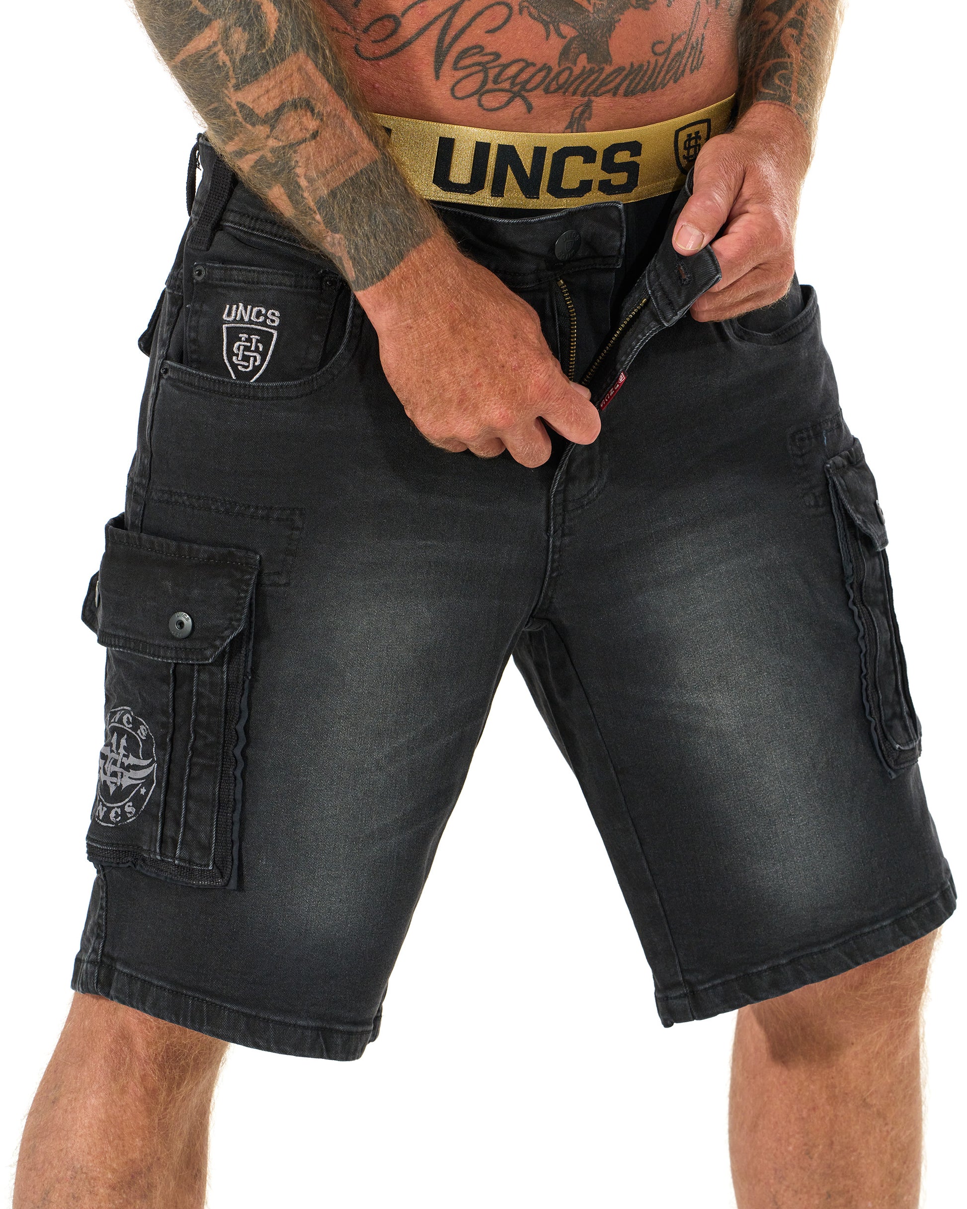 Pánske kraťasy KENNETH BLACK