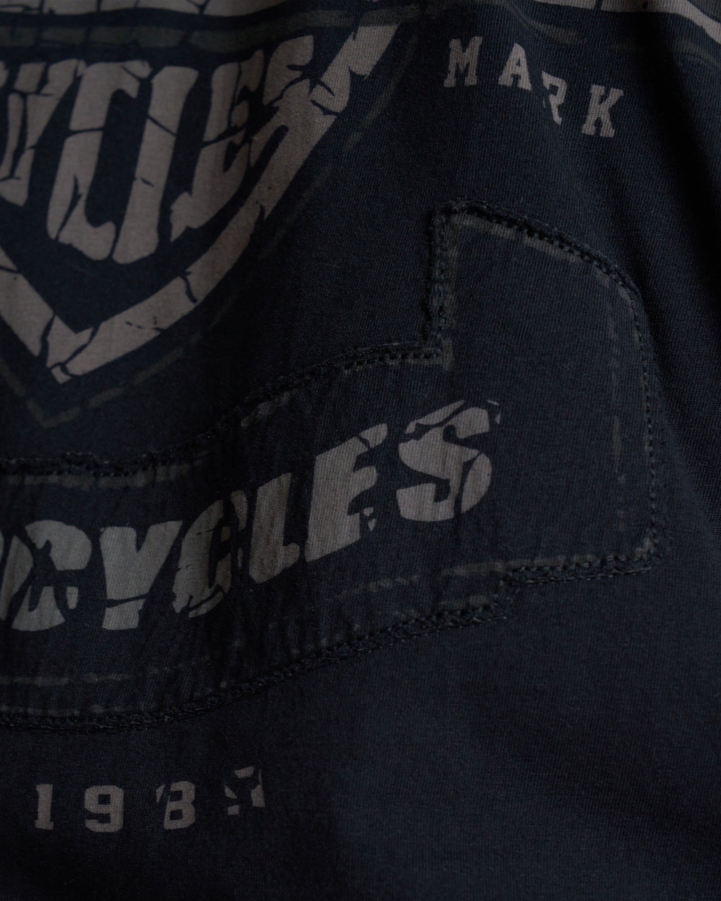 Pánske tričko VINTAGE VIII BLACK