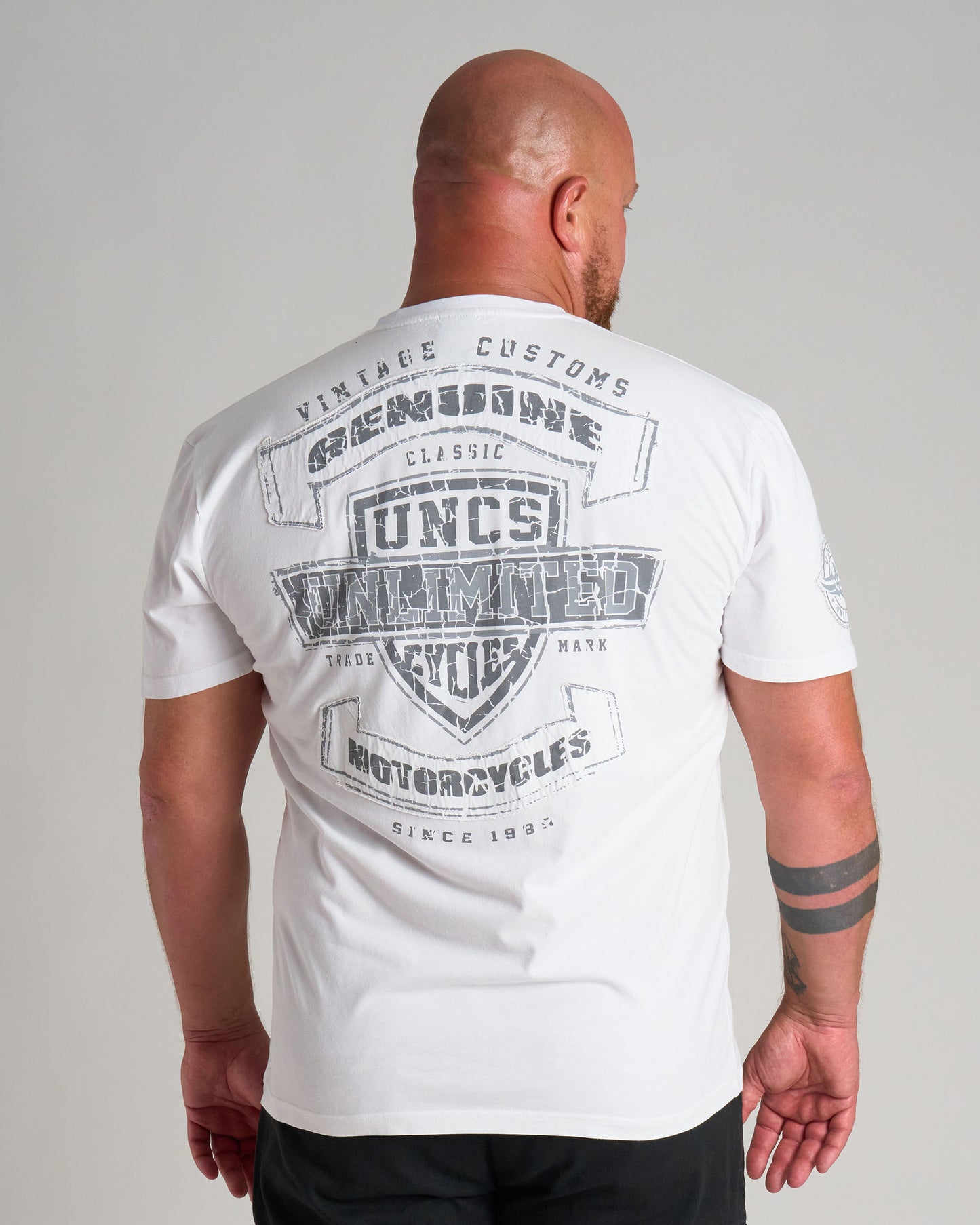 Pánske tričko VINTAGE VIII WHITE