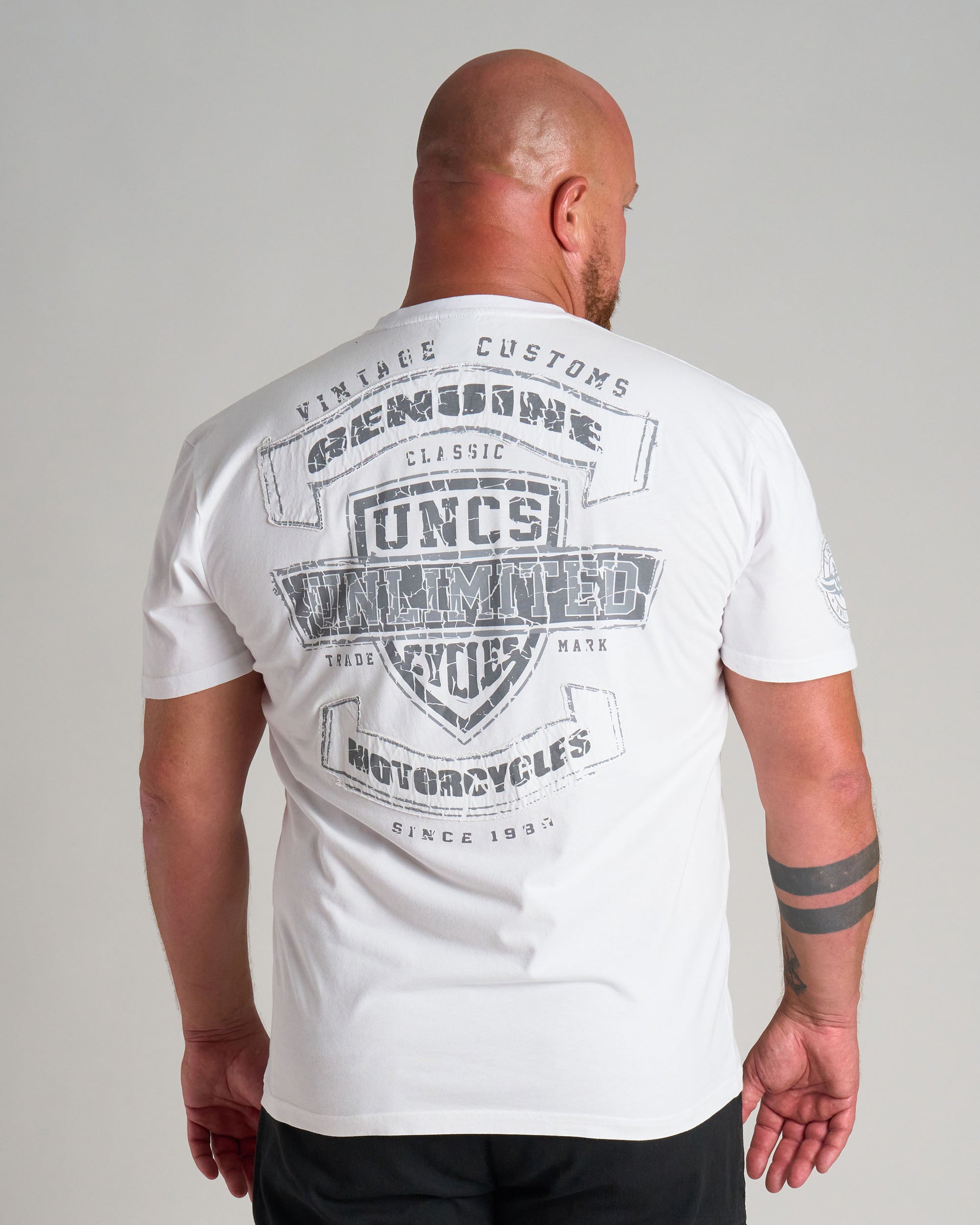 Pánske tričko VINTAGE VIII WHITE