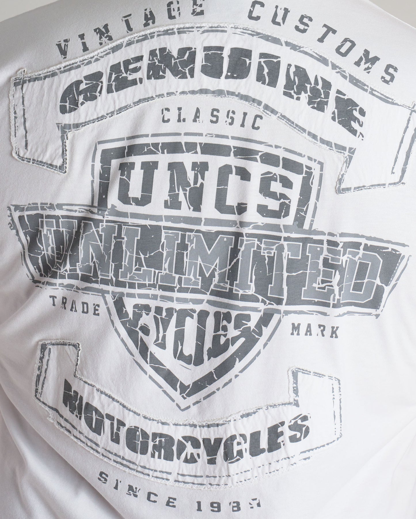 Pánske tričko VINTAGE VIII WHITE
