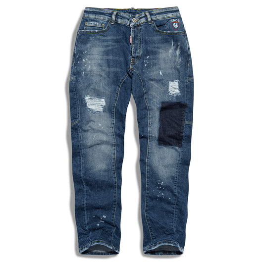 Pánske džínsy GILLARD BLACK DENIM BLUE DENIM
