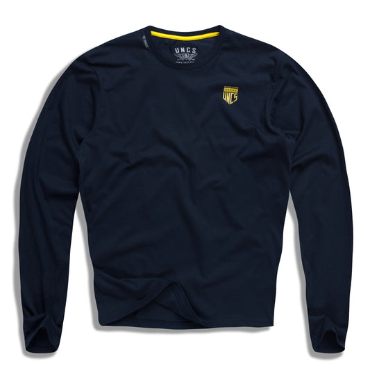 Pánske tričko WALT LS NAVY NAVY