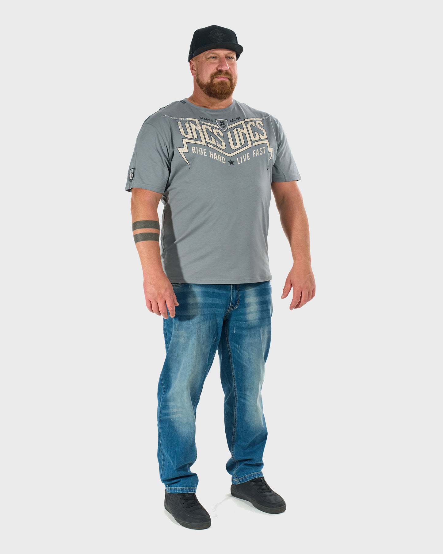 Pánske tričko STORM GREY