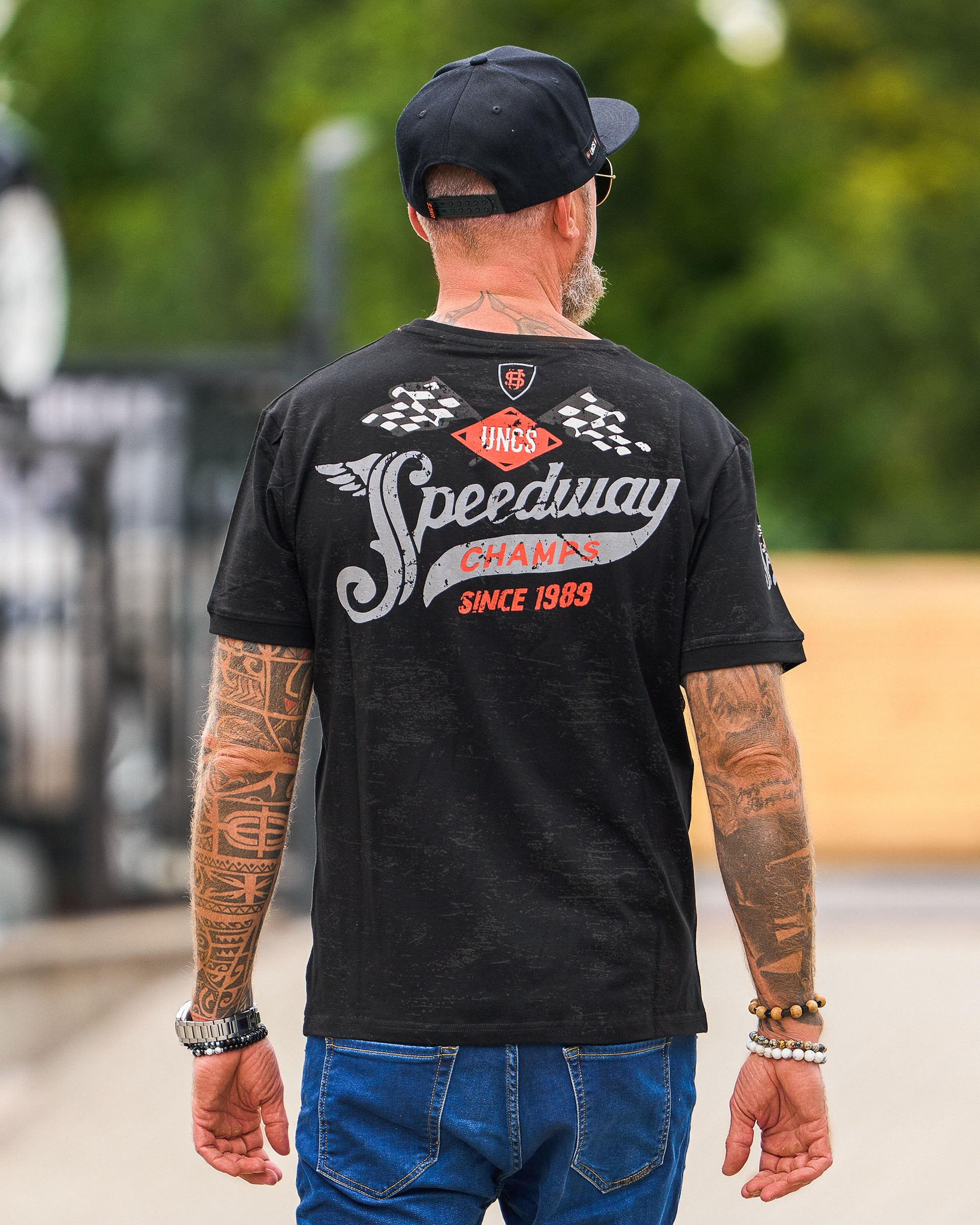 Pánske tričko SPEEDWAY BLACK