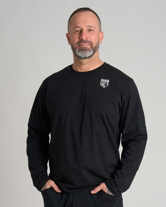 Pánske tričko WALT LS BLACK BLACK