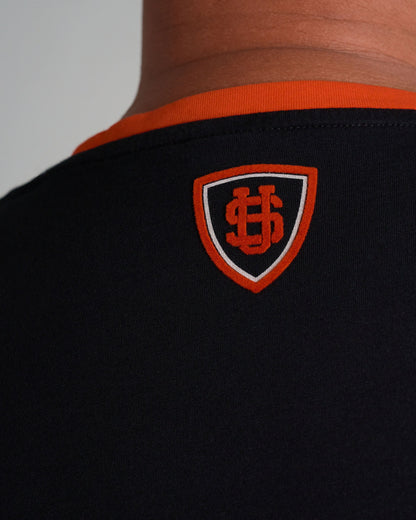 Pánske tričko MALLORY IV BLACK/ORANGE