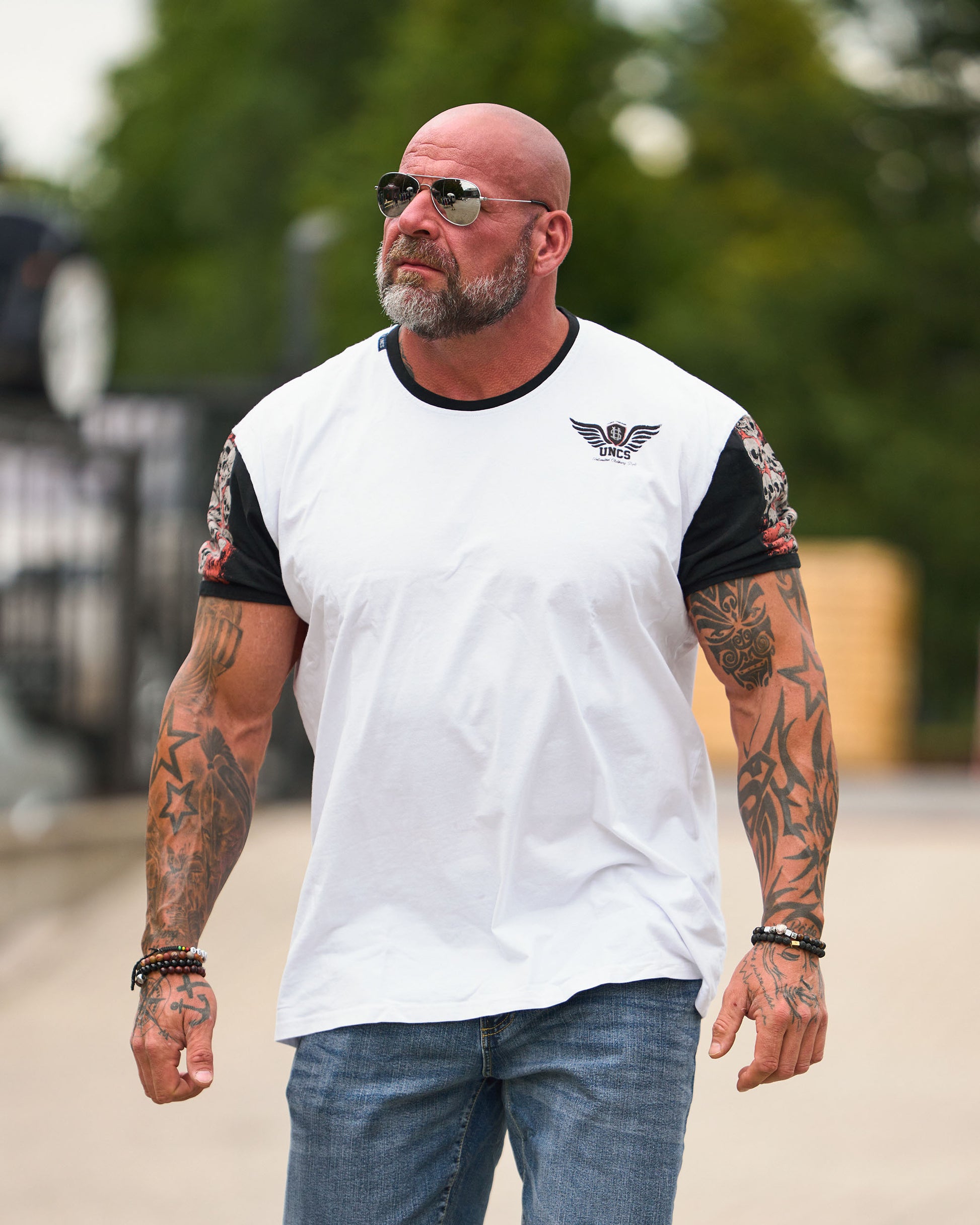 Pánske tričko MALLORY IV WHITE