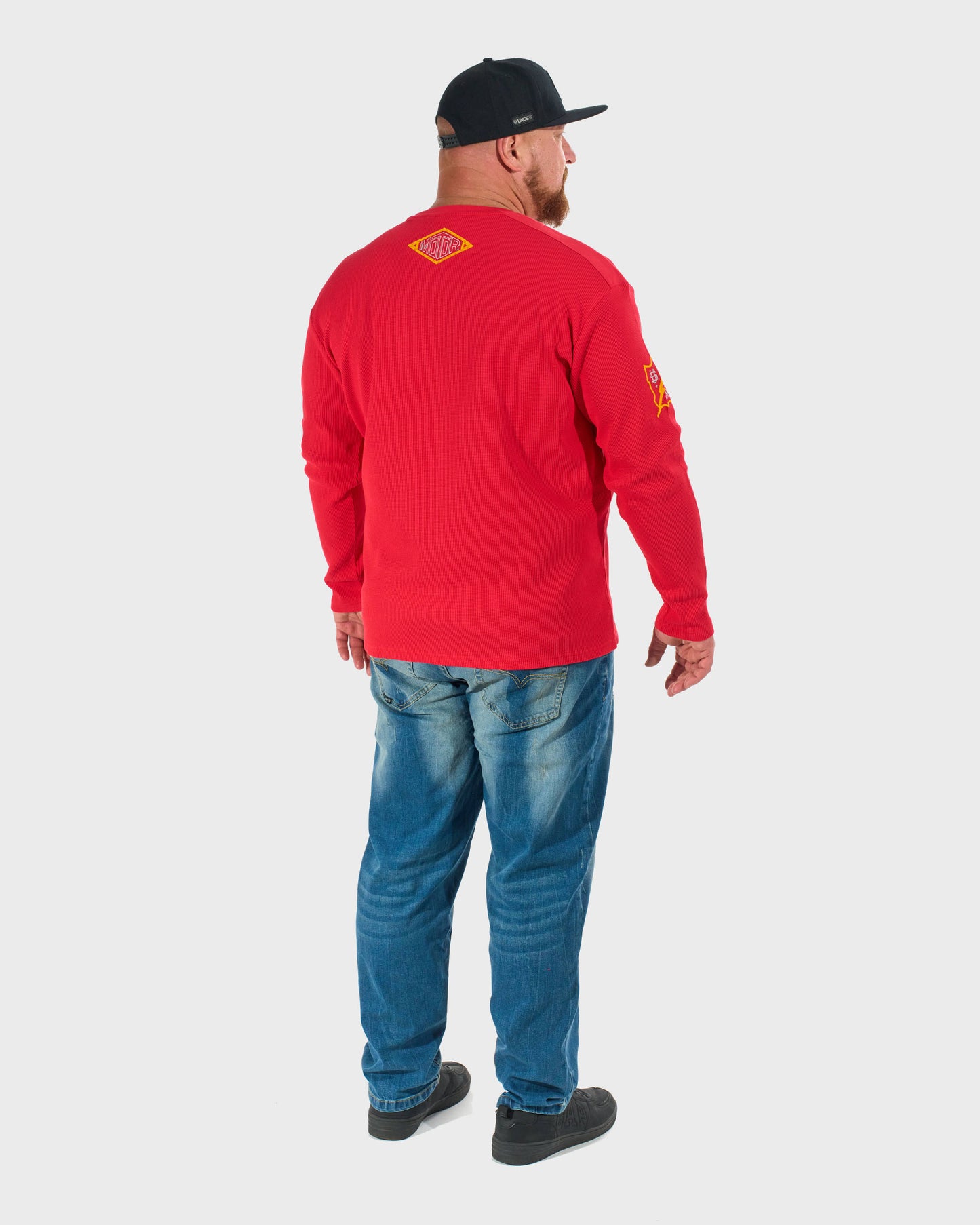 Pánske tričko BROOKS III LS RED