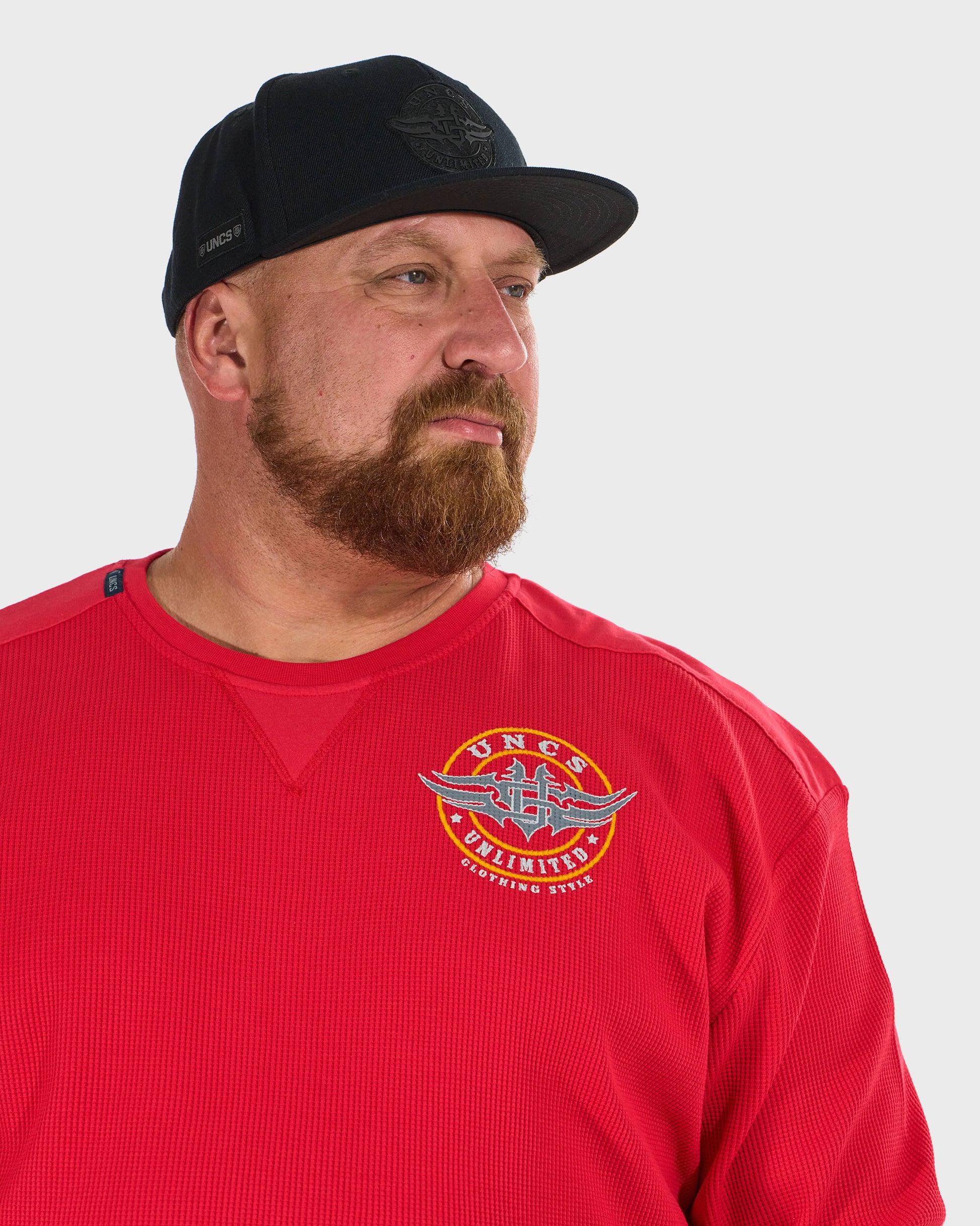 Pánske tričko BROOKS III LS RED