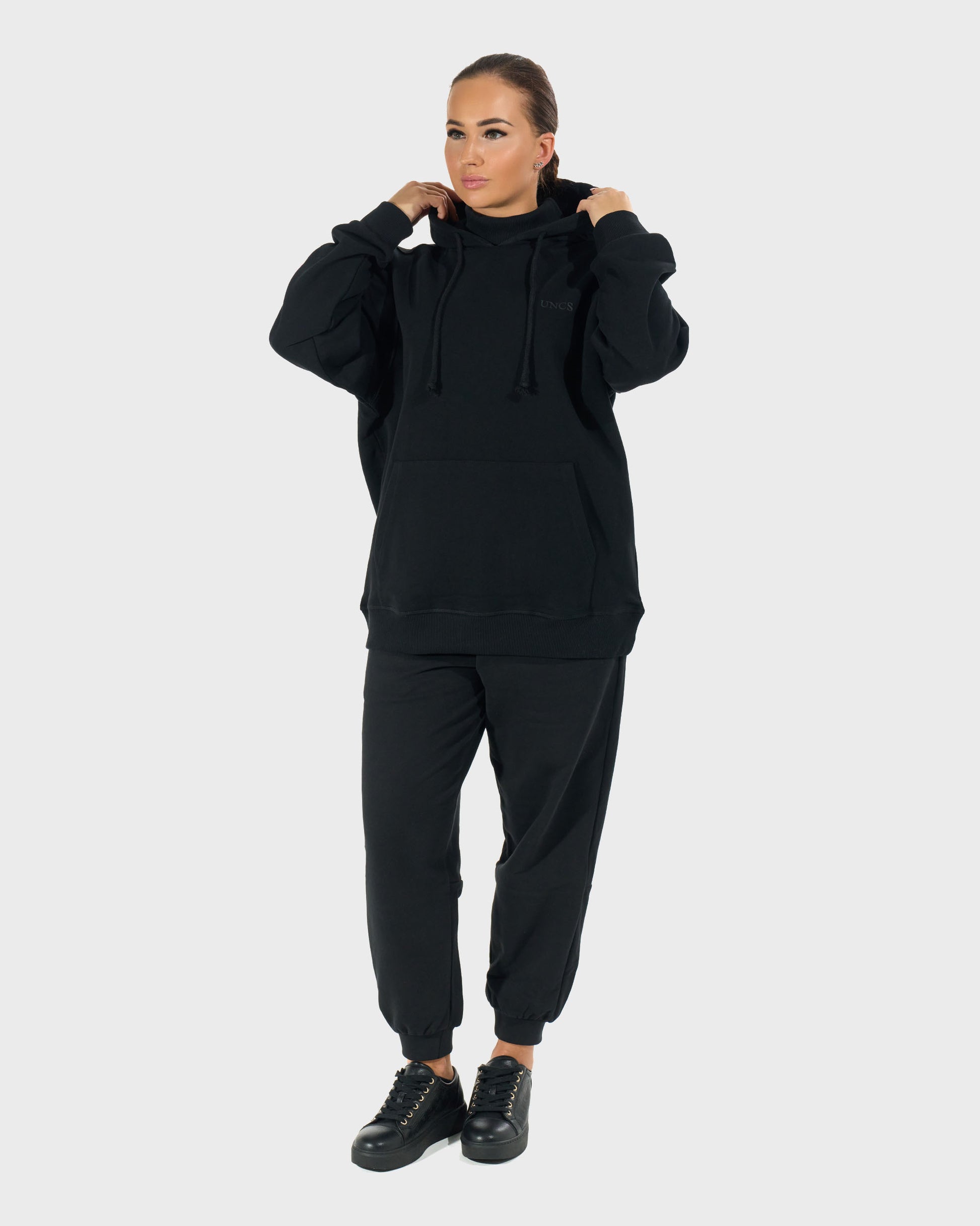 Dámska mikina BELLA BLACK BLACK