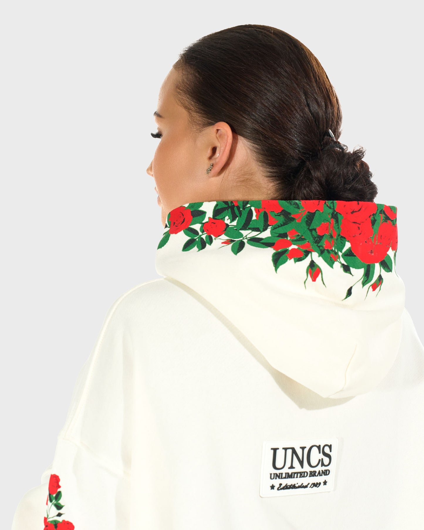 Dámska mikina ANDREA (oversize) CREAM