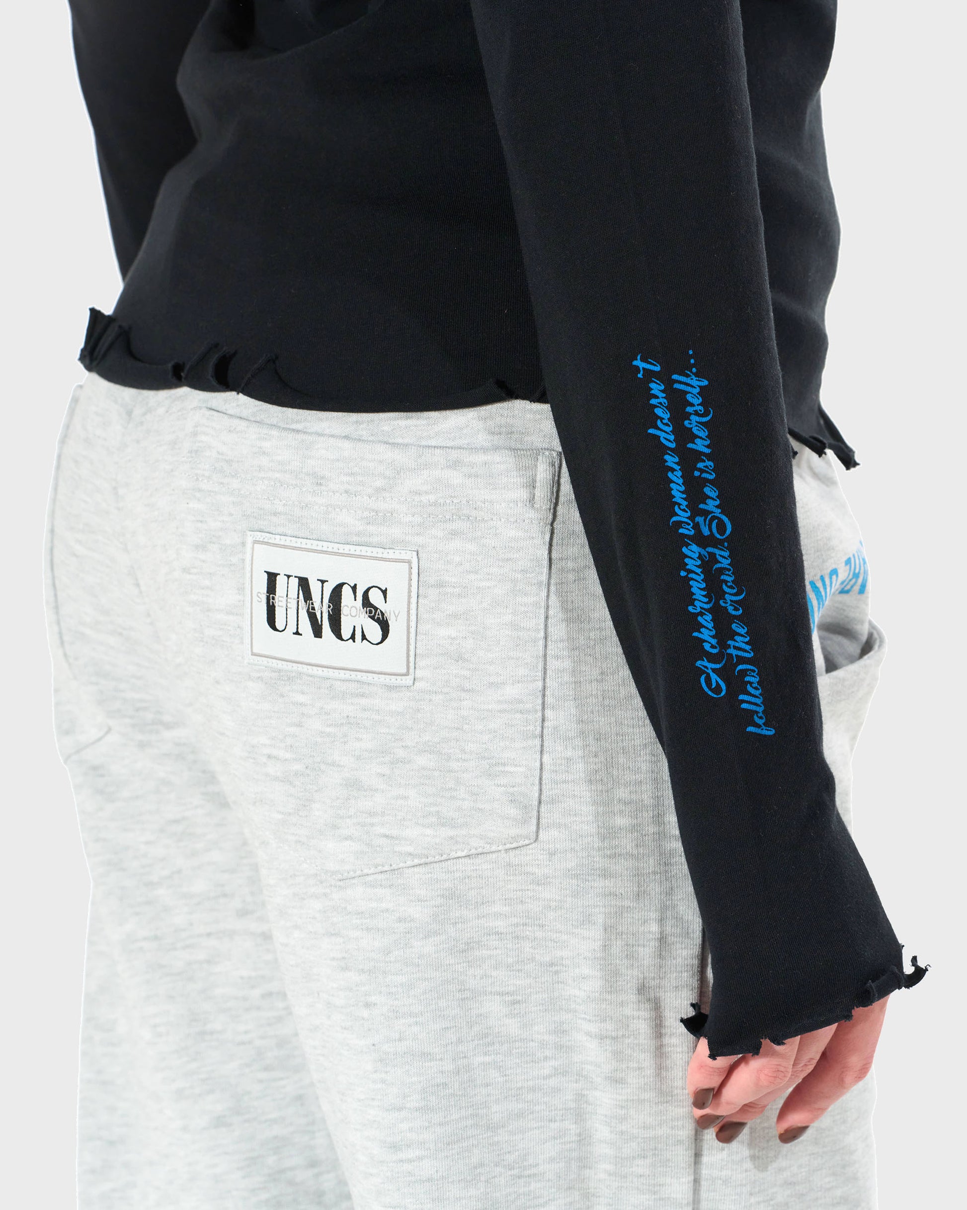 Dámske tričko CLAUDIE LS BLACK BLACK