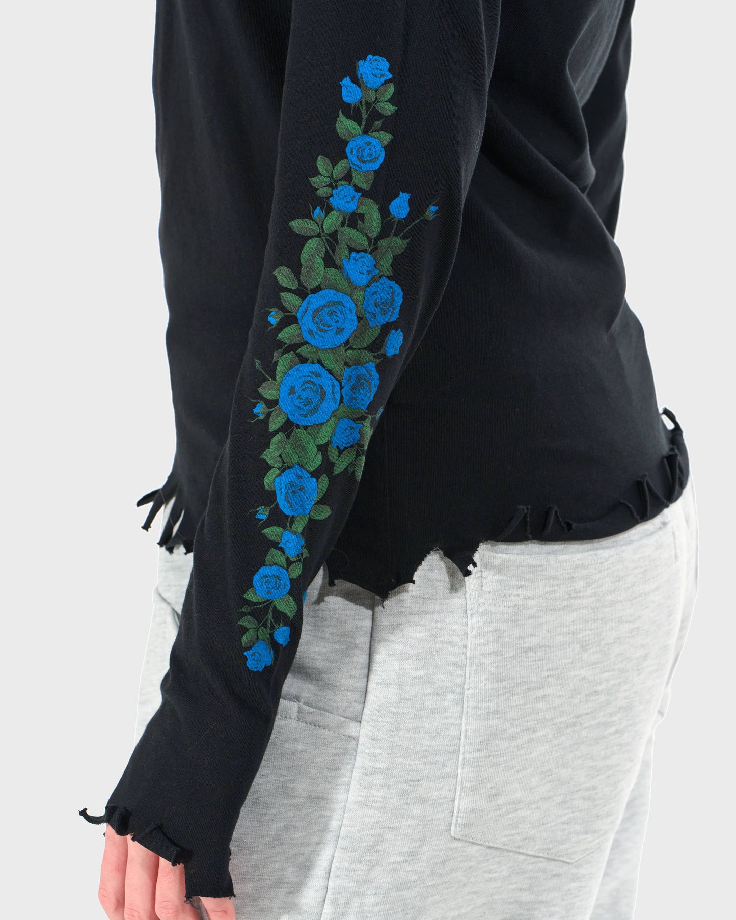 Dámske tričko CLAUDIE LS BLACK BLACK