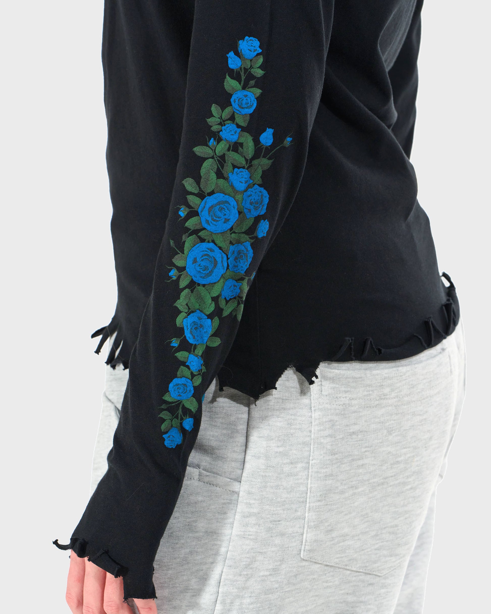 Dámske tričko CLAUDIE LS BLACK BLACK