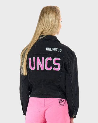 Dámska bunda CYNTHIA BLACK DENIM