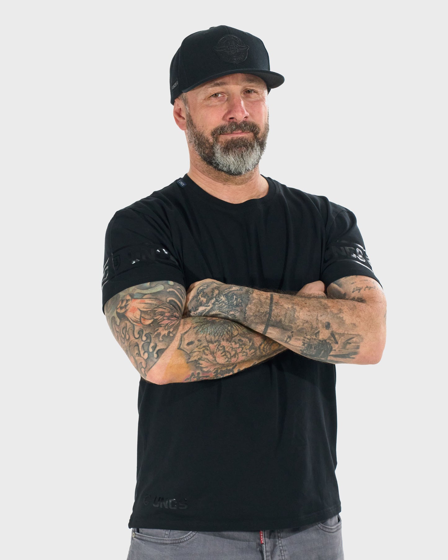 Pánske tričko BRADY II BLACK/BLACK