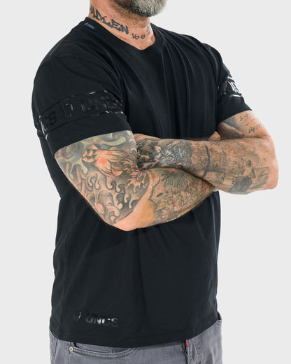 Pánske tričko BRADY II BLACK/BLACK