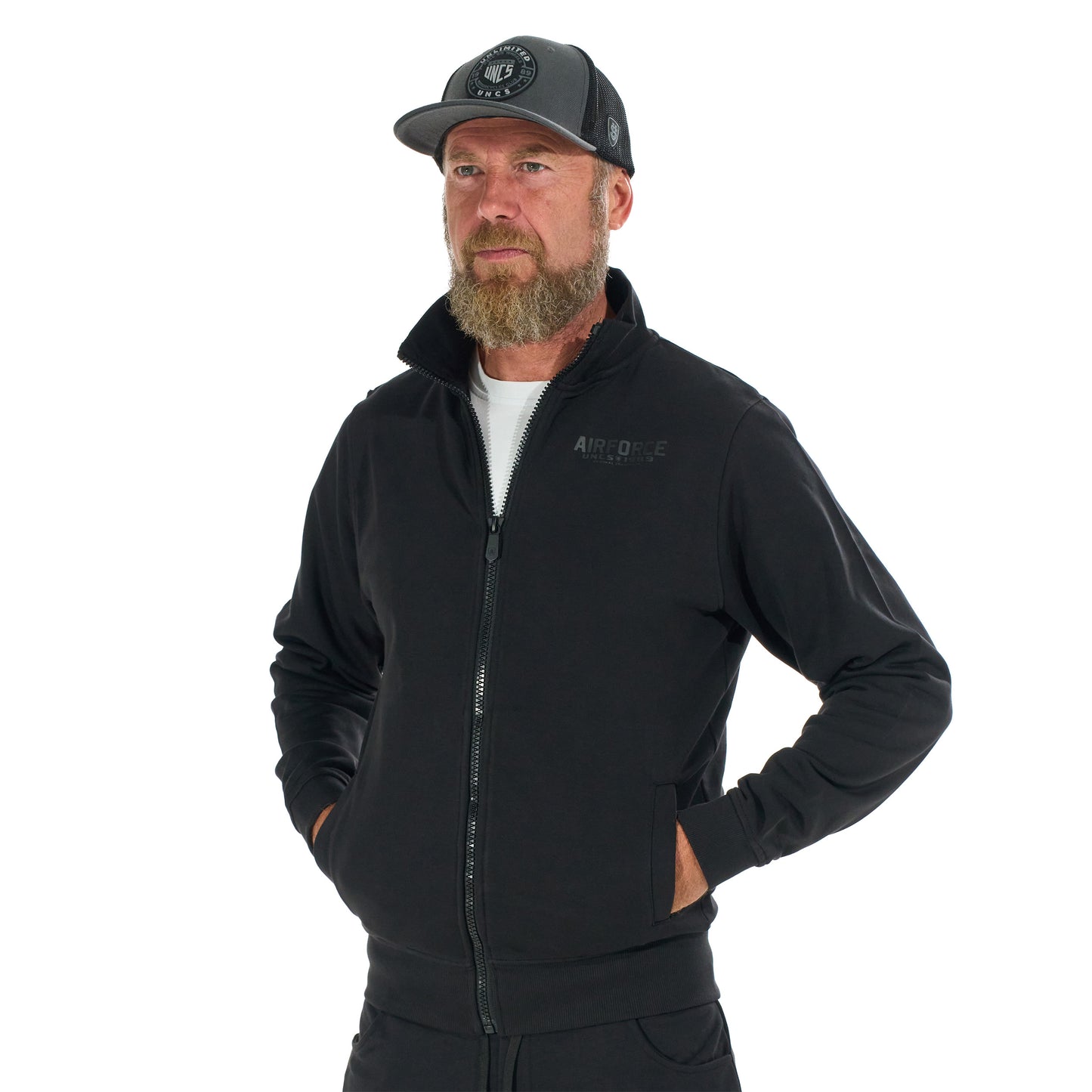 Pánska mikina AIRFORCE IV BLACK