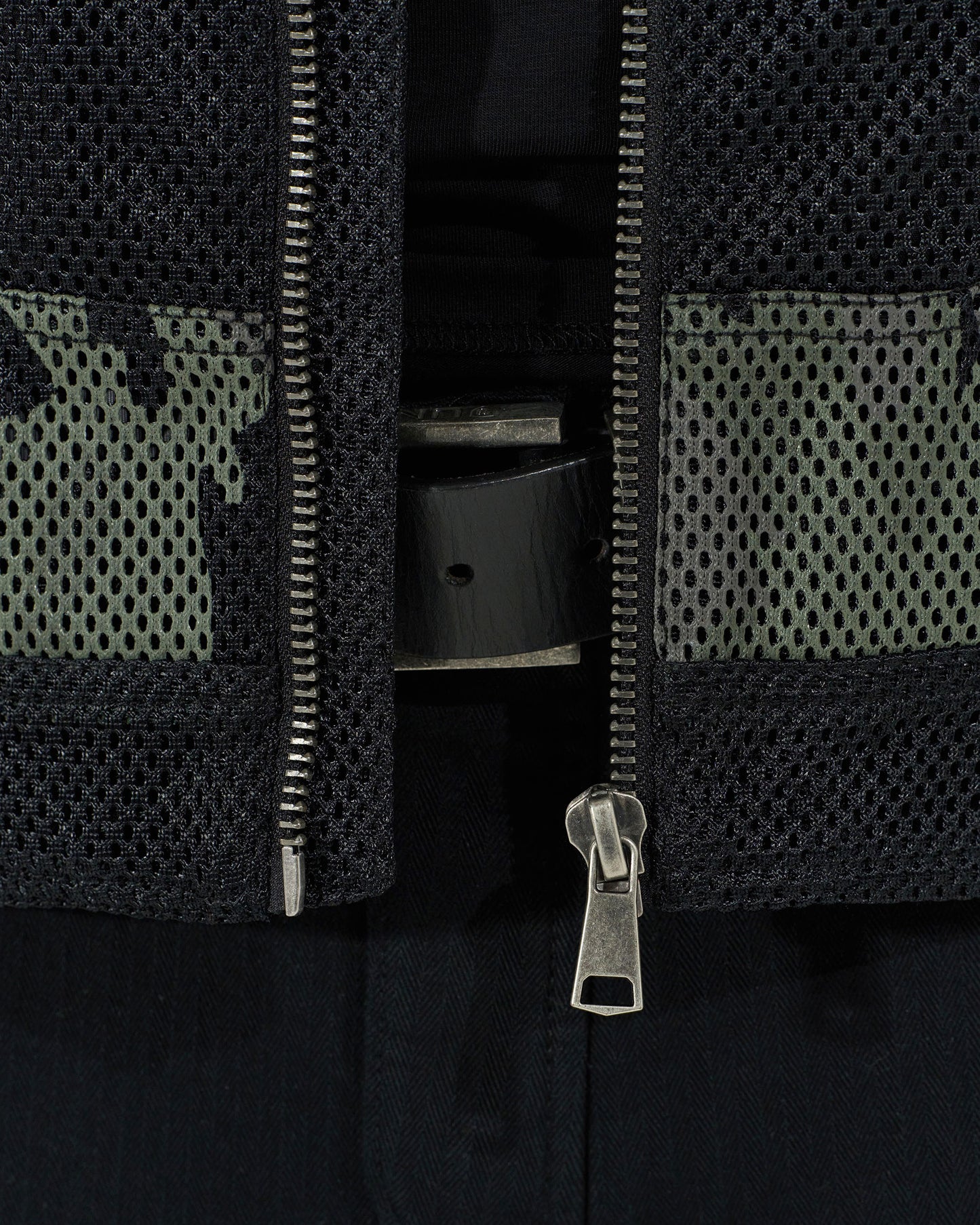 Pánska bunda MOTORCYCLE (WITH PRINT) BLACK BLACK