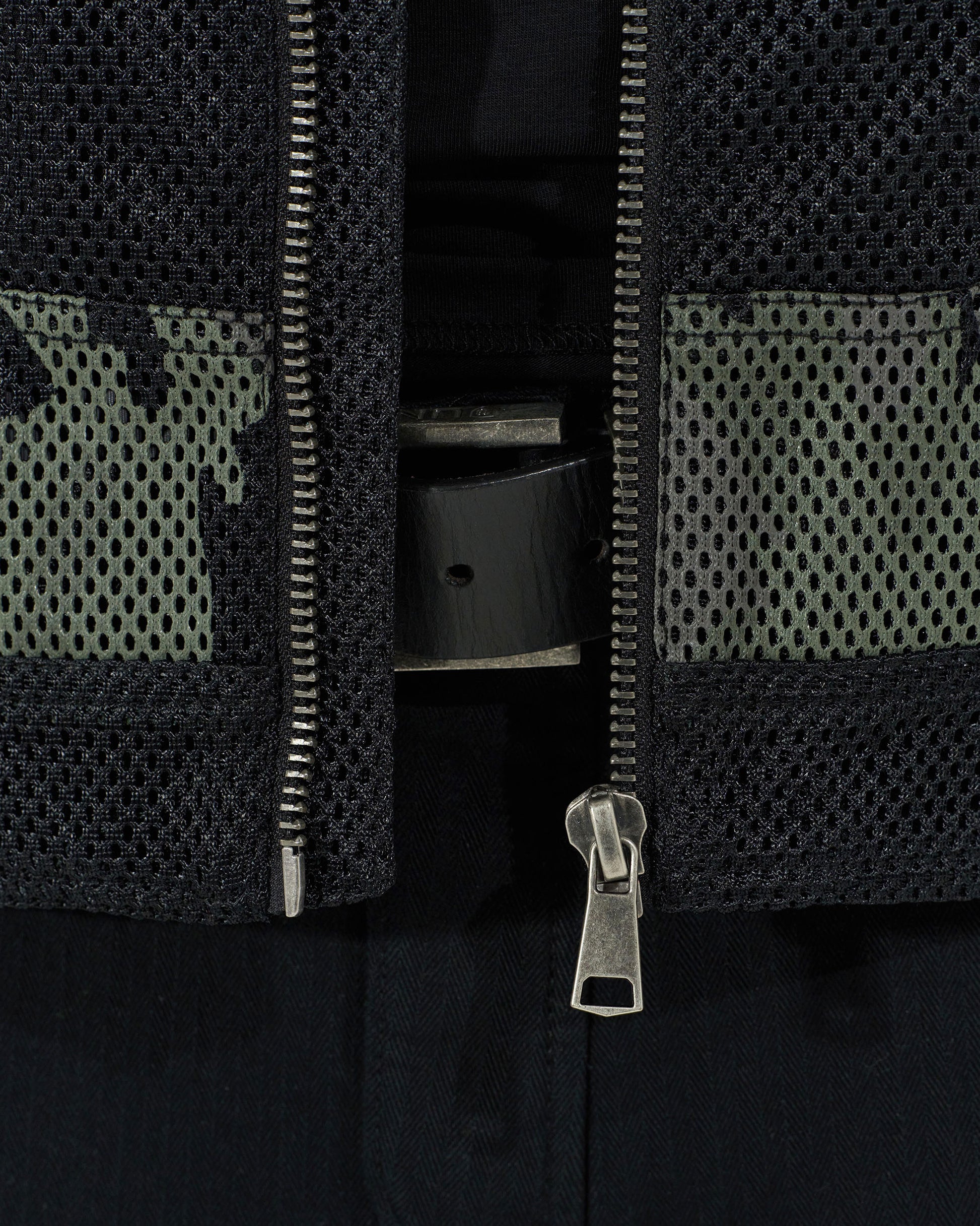 Pánska bunda MOTORCYCLE (WITH PRINT) BLACK BLACK