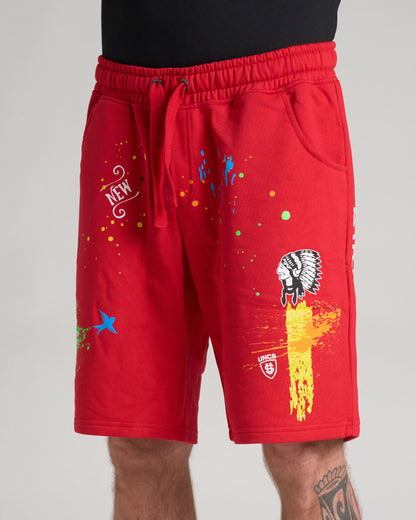Pánske kraťasy FREEDOM RED