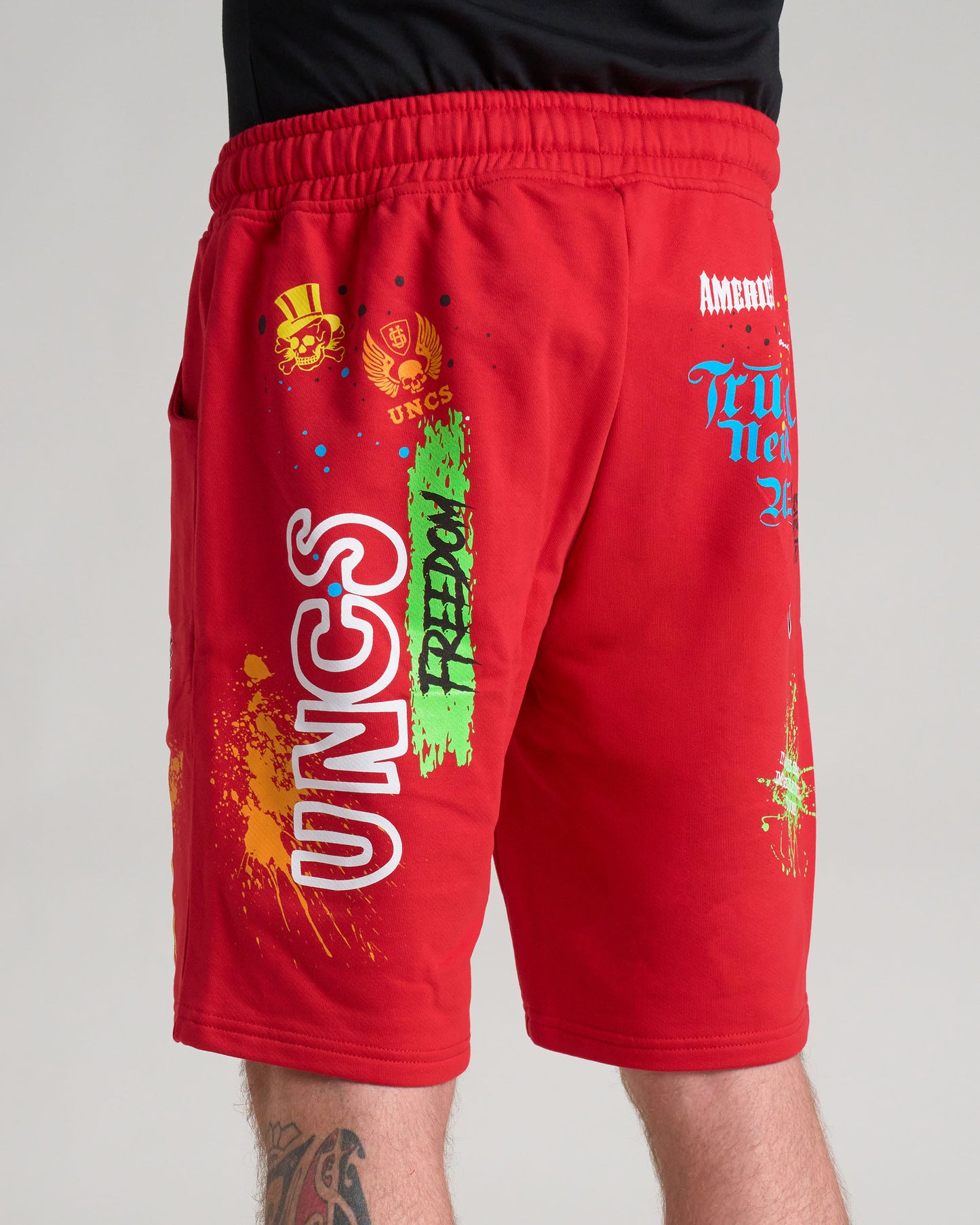 Pánske kraťasy FREEDOM RED