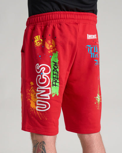 Pánske kraťasy FREEDOM RED