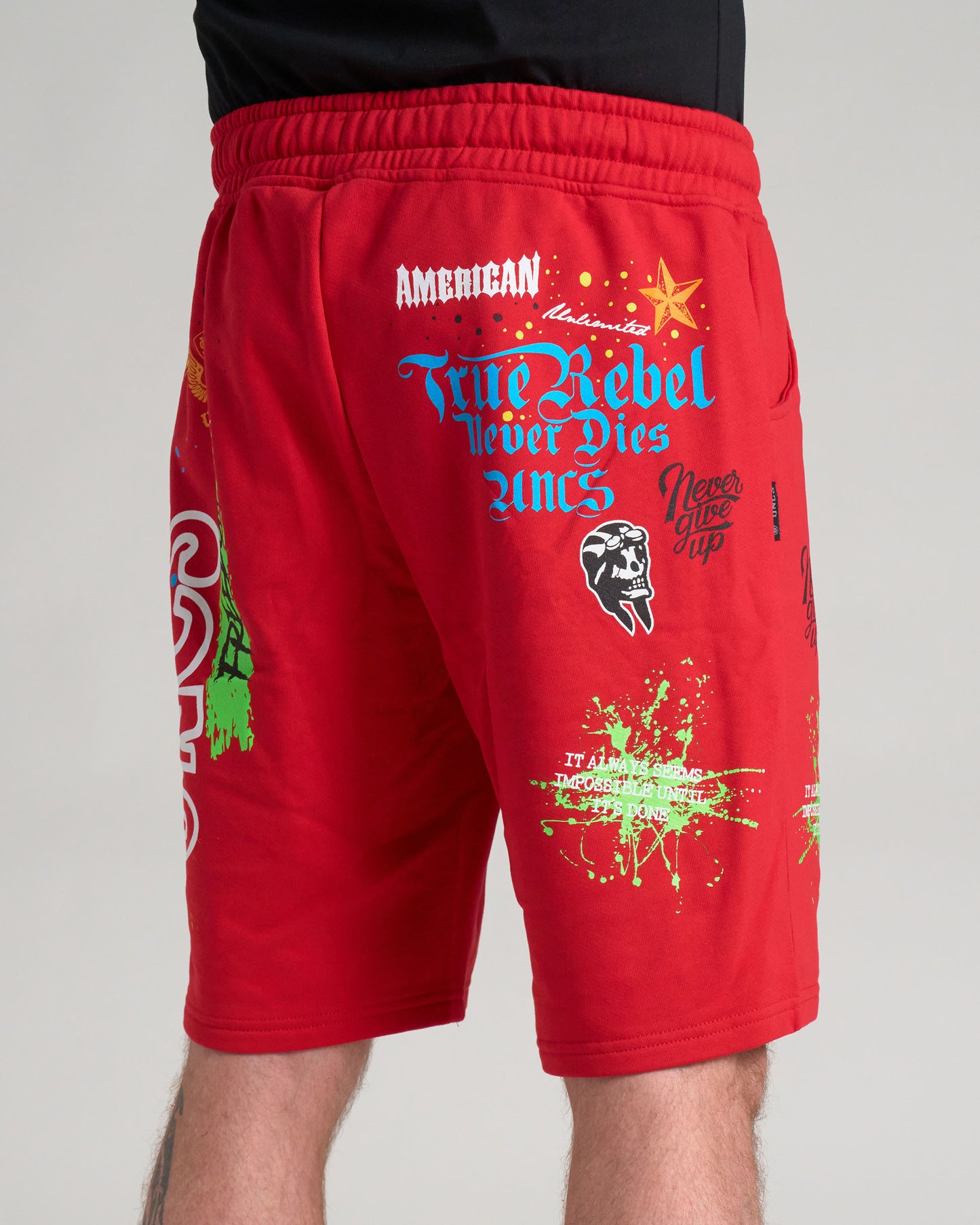 Pánske kraťasy FREEDOM RED