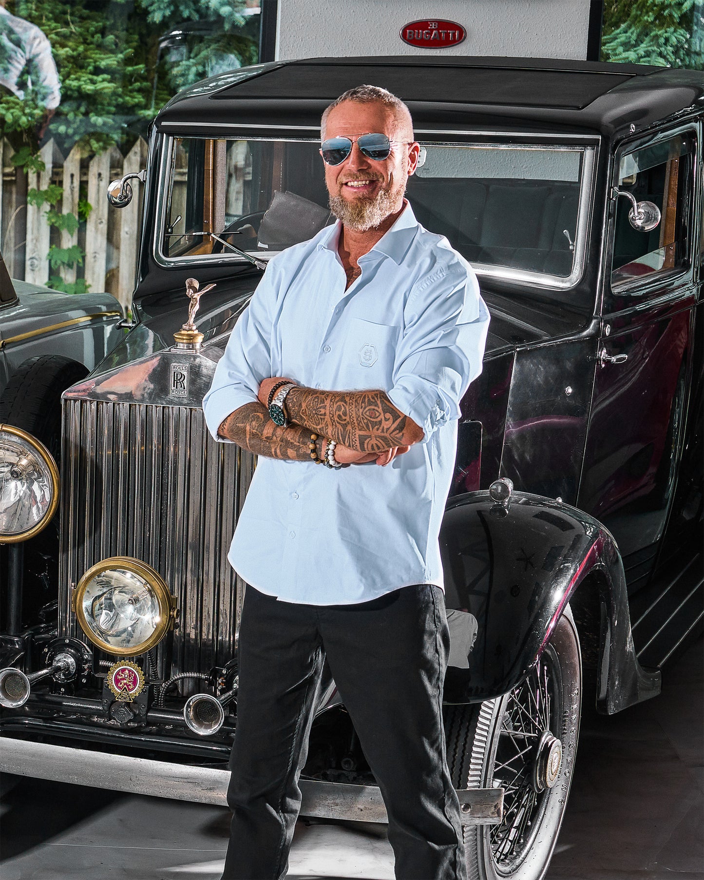 Pánska košeľa MONROE II BLUE