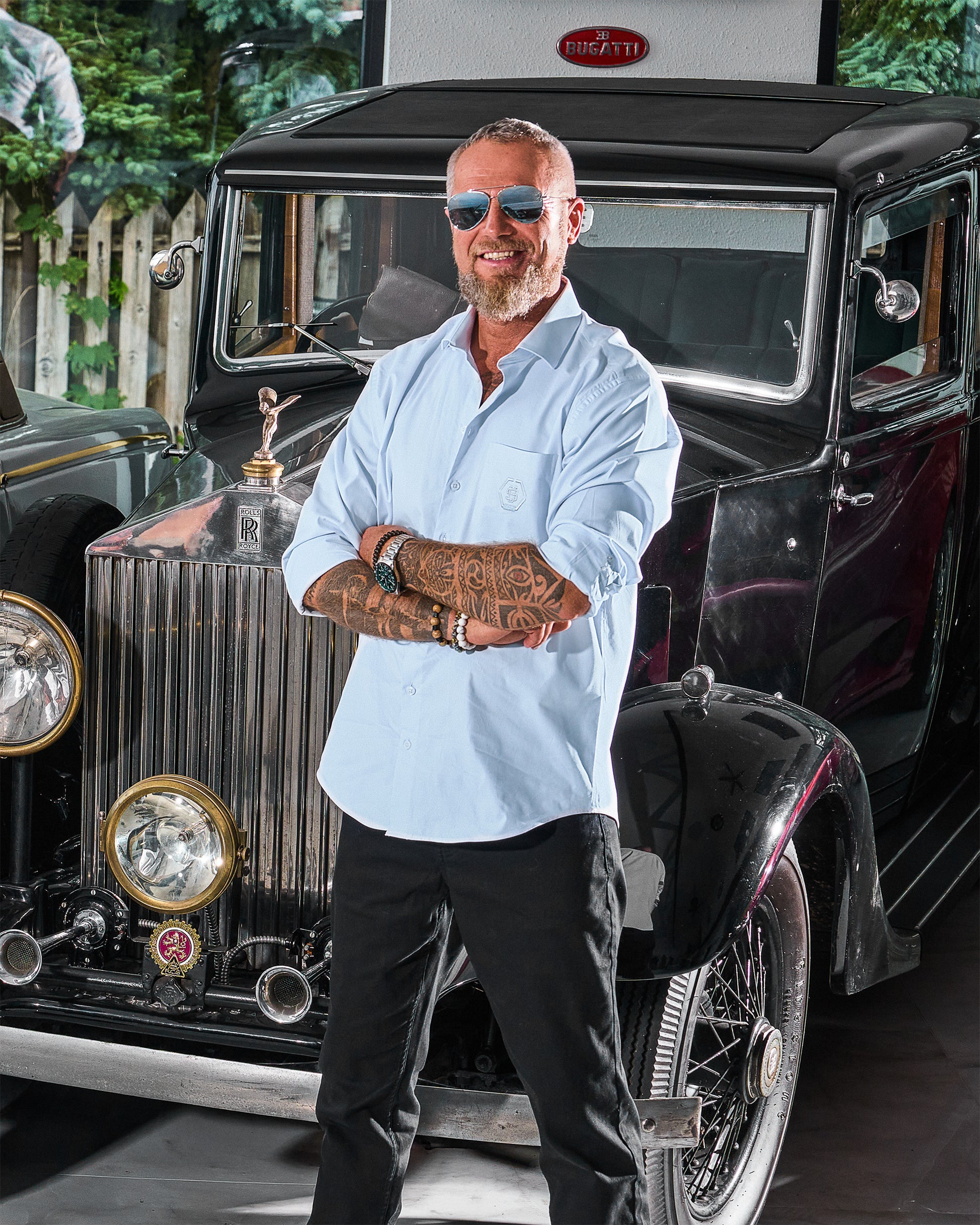 Pánska košeľa MONROE II BLUE