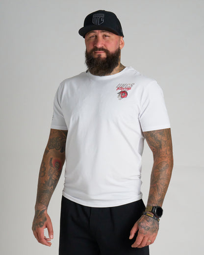 Pánske tričko RACING WHITE